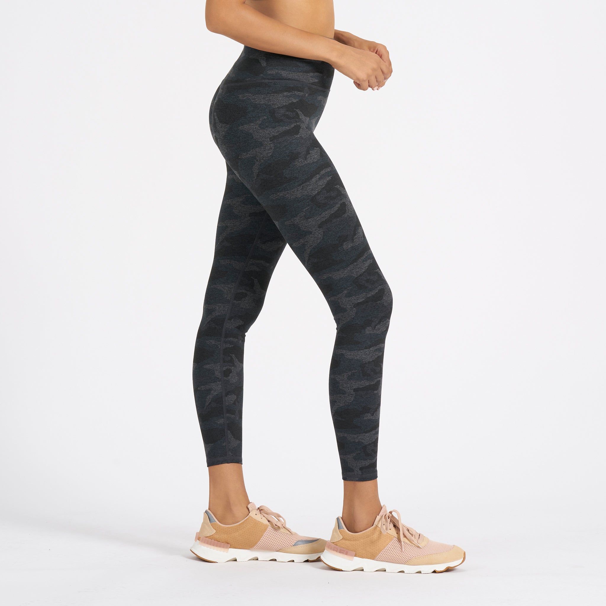 Clean Elevation Legging | Black Camo V1 sold by Vuori product image thumbnail 3