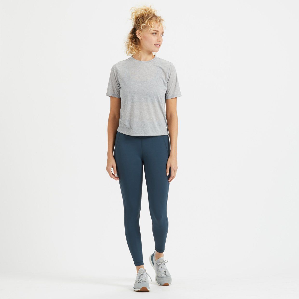 Pace High Rise Legging | Indigo sold by Vuori product image thumbnail 4