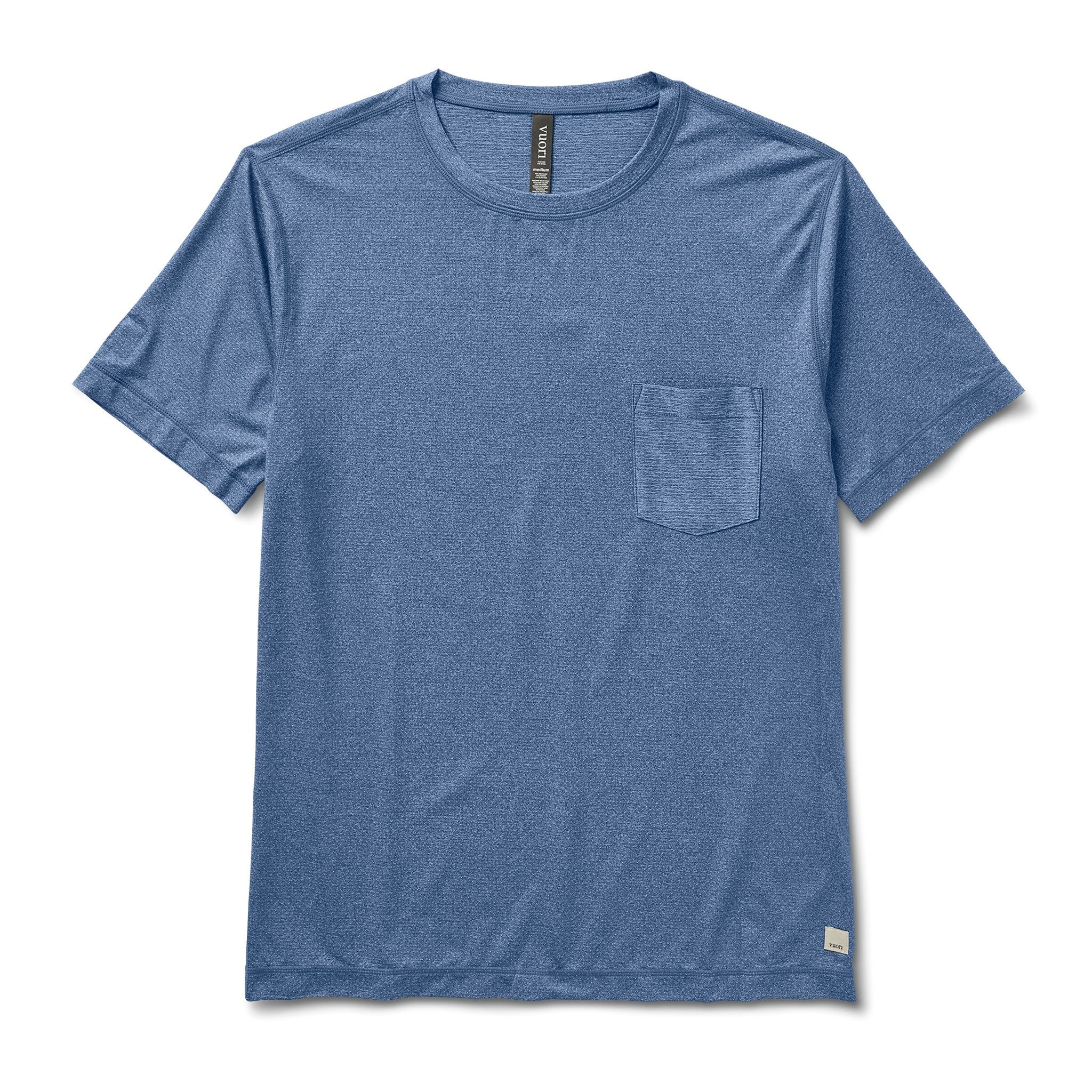 Tradewind Performance Tee | Coastal Heather sold by Vuori