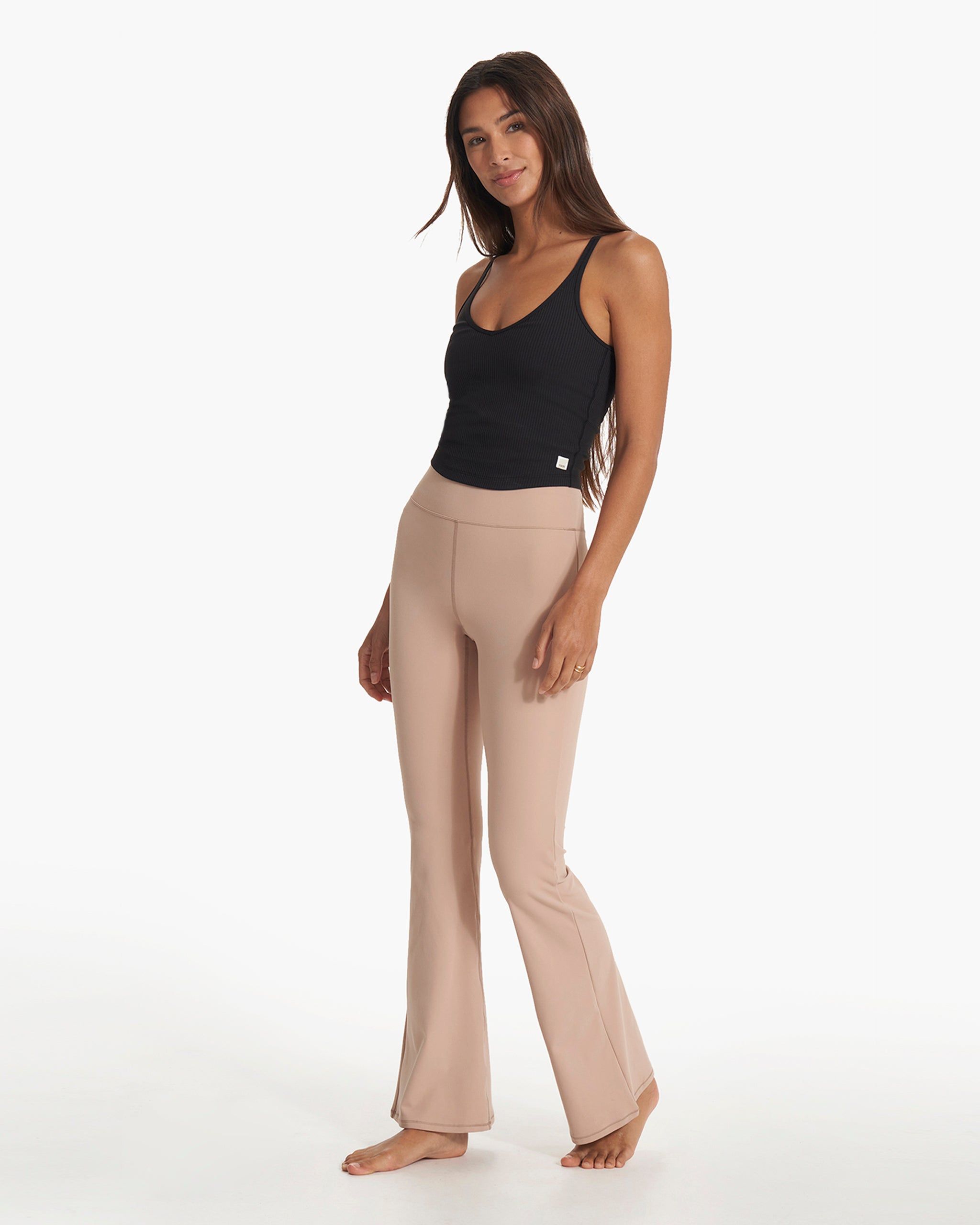 Rib Crop Tank | Black sold by Vuori product image thumbnail 5