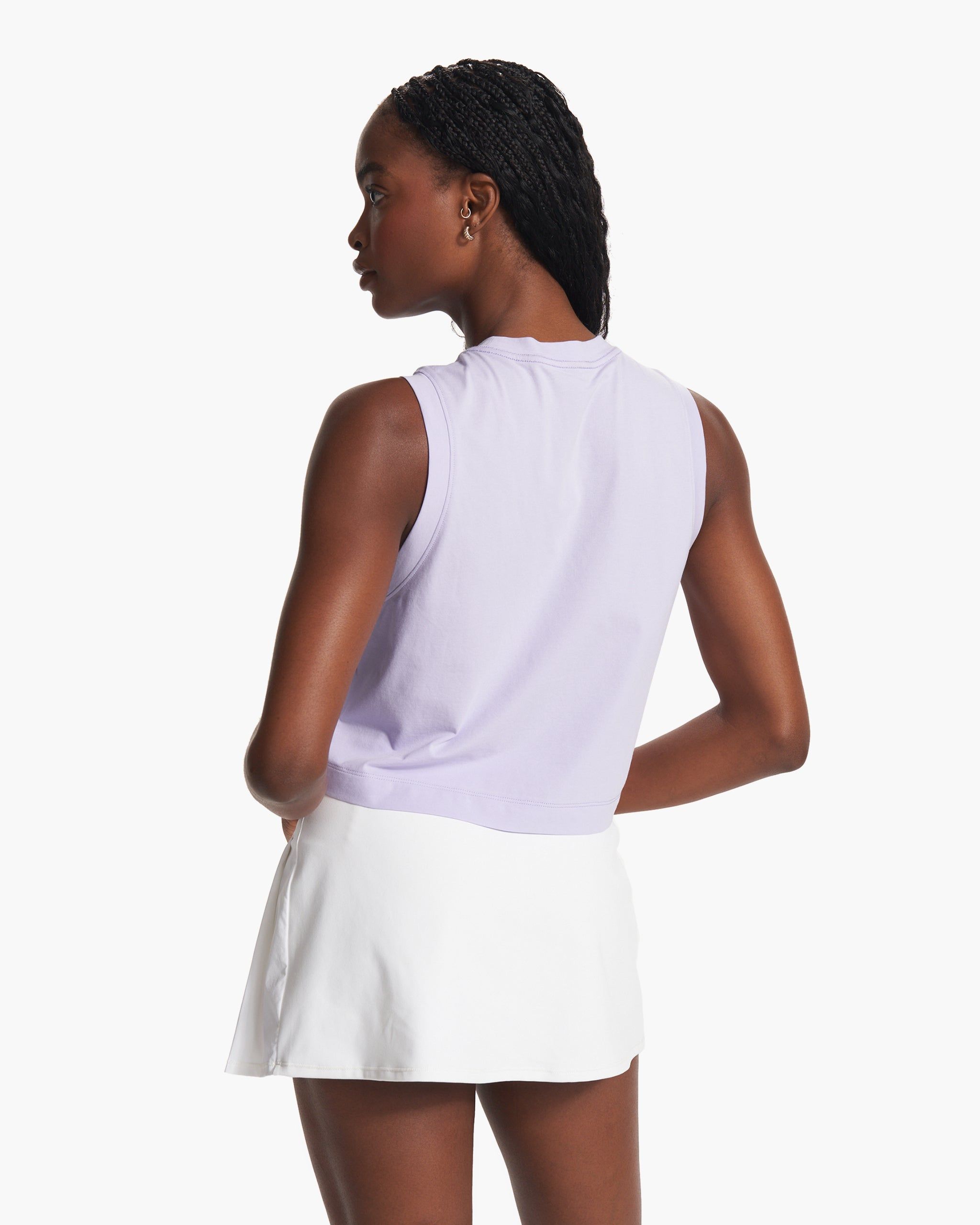 Feather Crop Tank | Zinnia sold by Vuori product image thumbnail 4