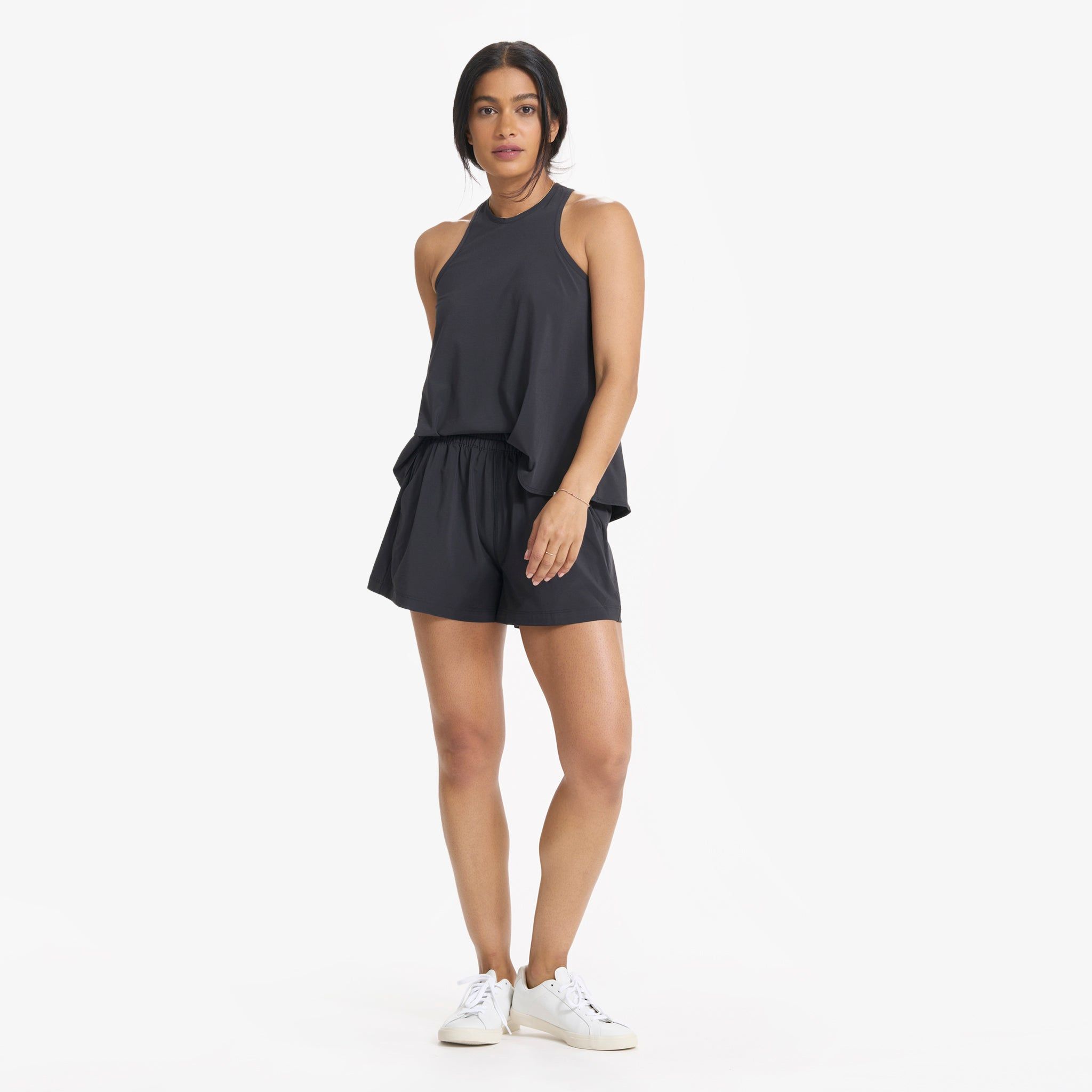 Villa Tank | Black sold by Vuori product image thumbnail 4