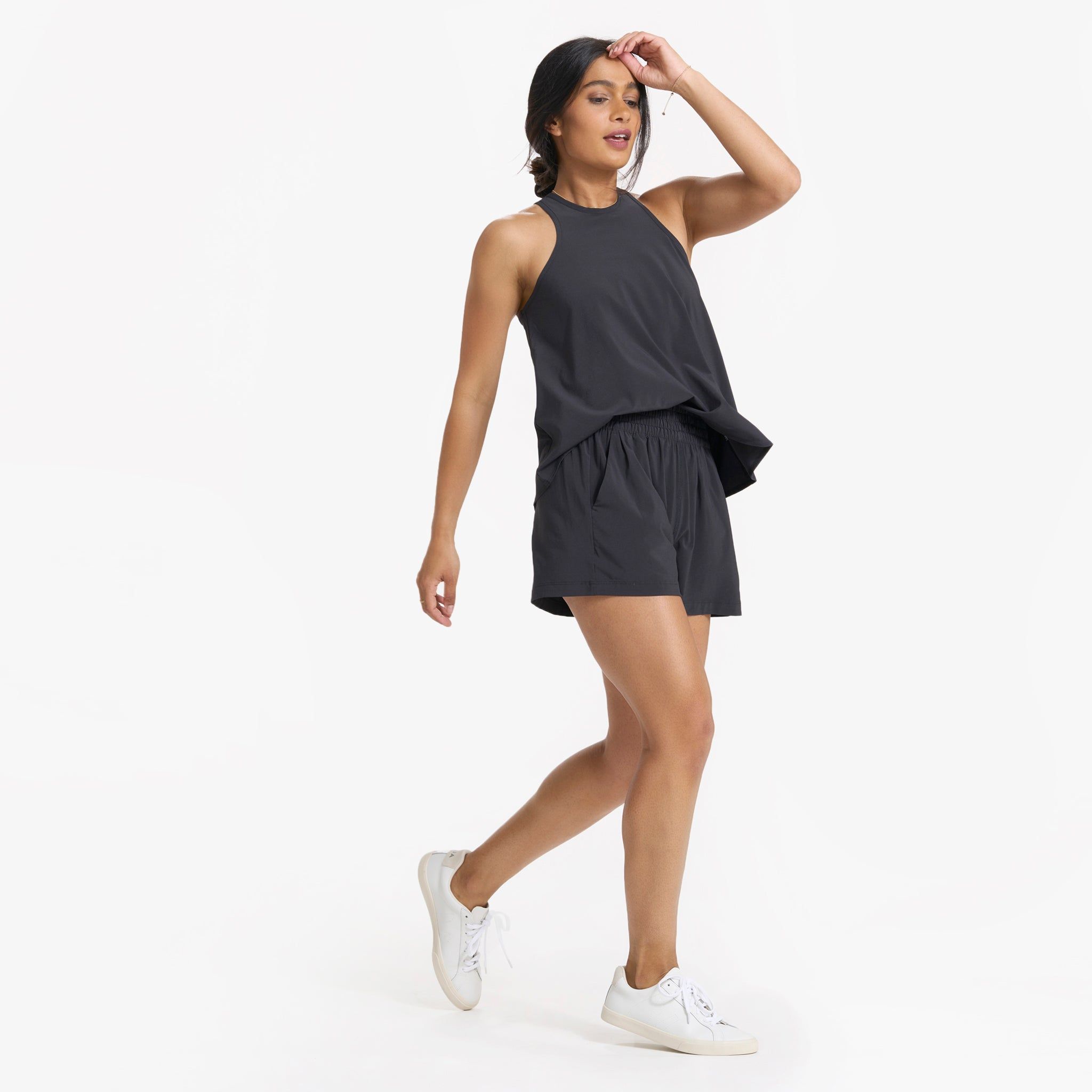 Villa Tank | Black sold by Vuori product image thumbnail 5