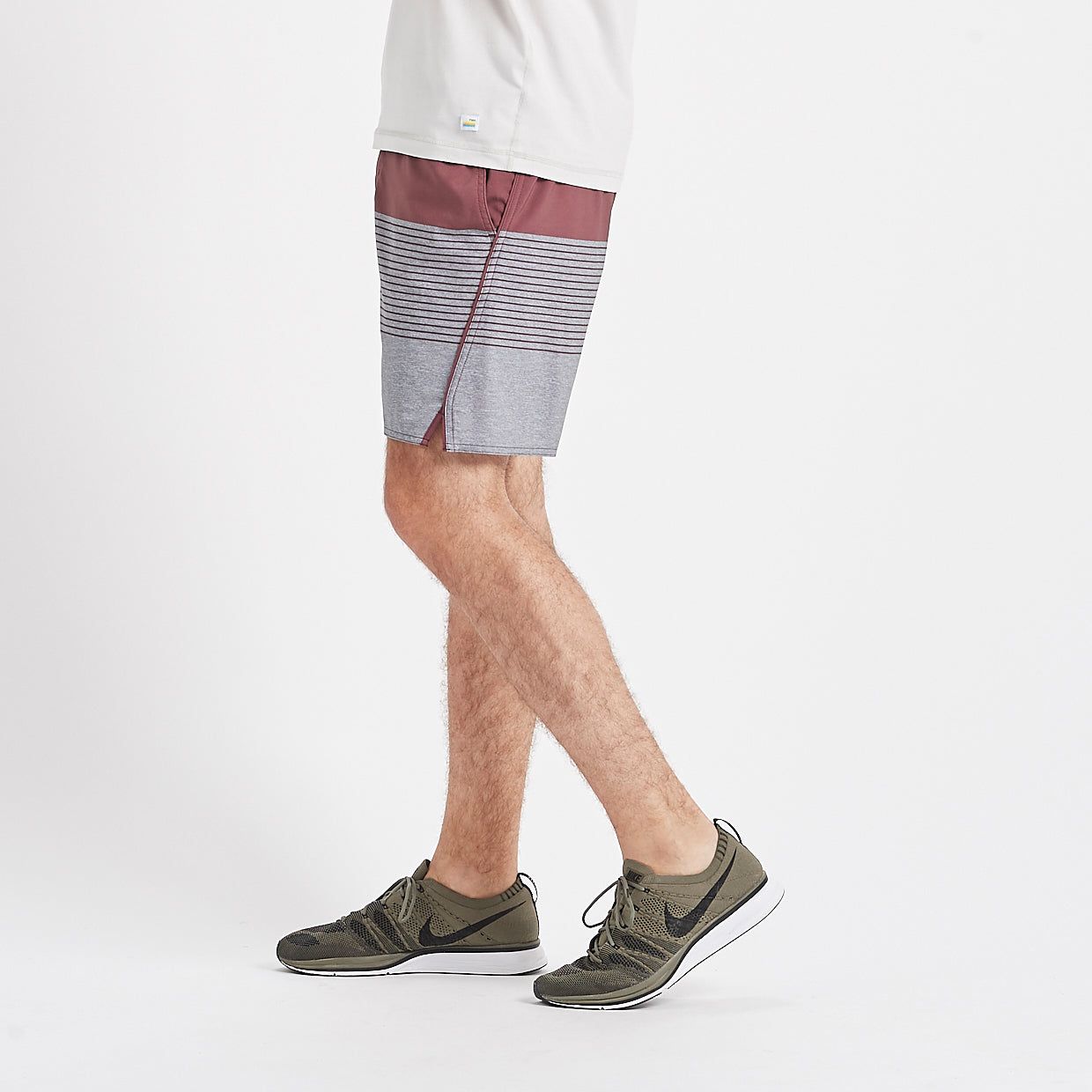 Trail Short | Fig Stripe sold by Vuori product image thumbnail 2