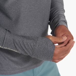 Uluwatu 23 Water Hoodie | Charcoal Heather sold by Vuori
