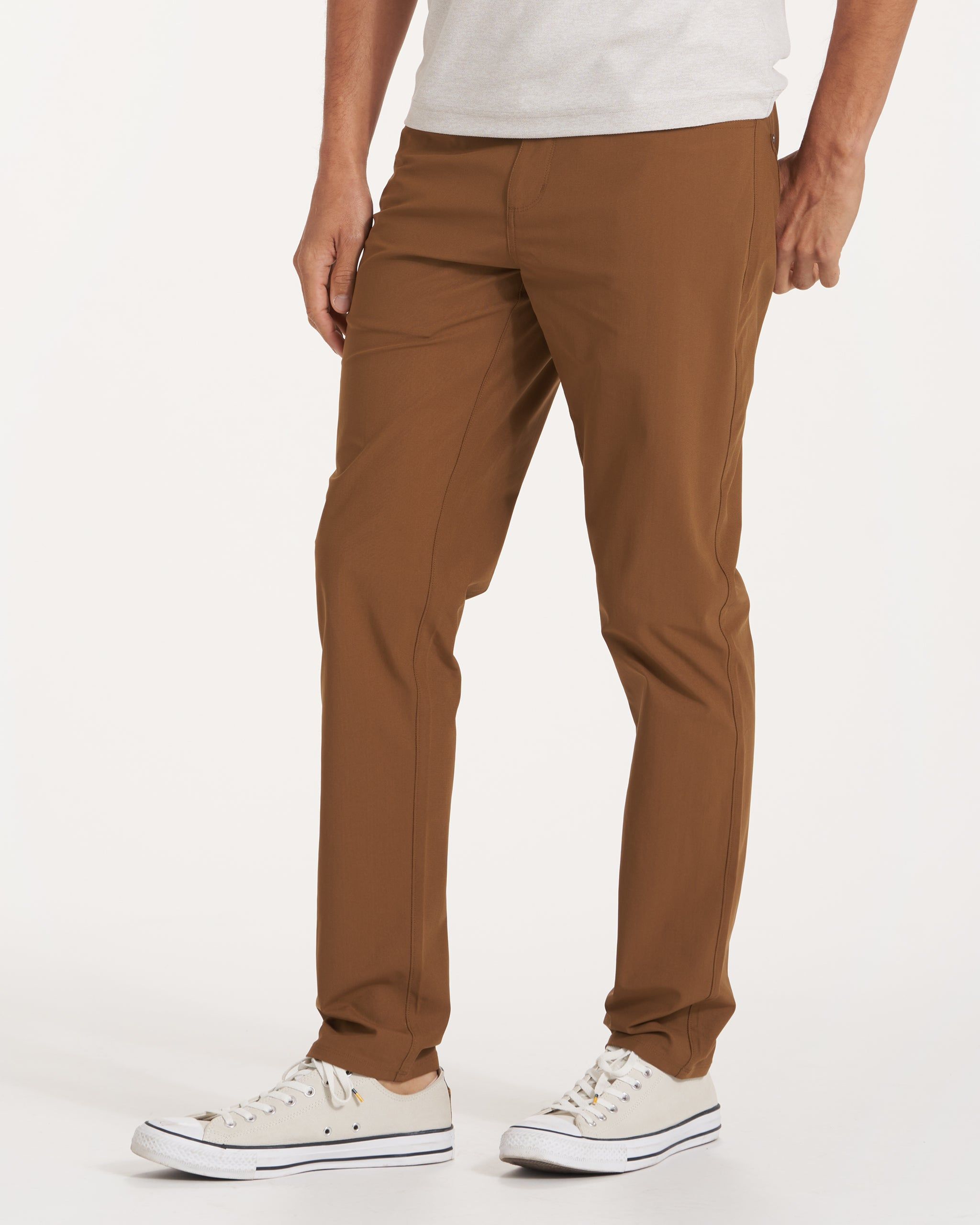 Meta Pant | Tobacco sold by Vuori product image thumbnail 3