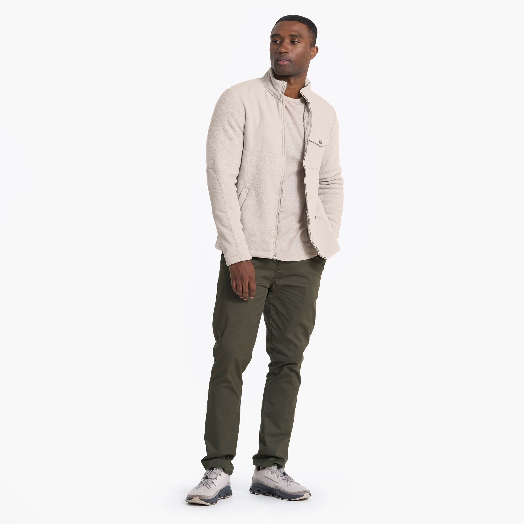 Morrow Sherpa Jacket | Dark Salt sold by Vuori product image thumbnail 5