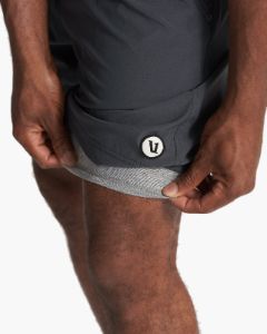 Kore Short | Charcoal sold by Vuori