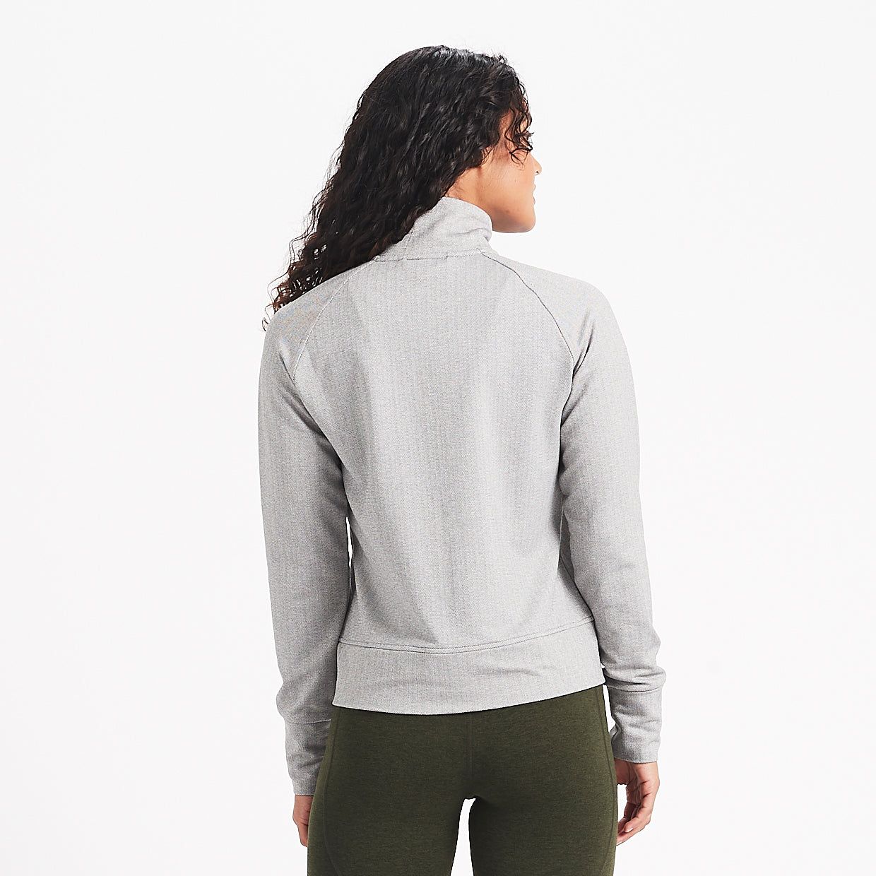 Herringbone Jacket | Light Grey sold by Vuori product image thumbnail 3