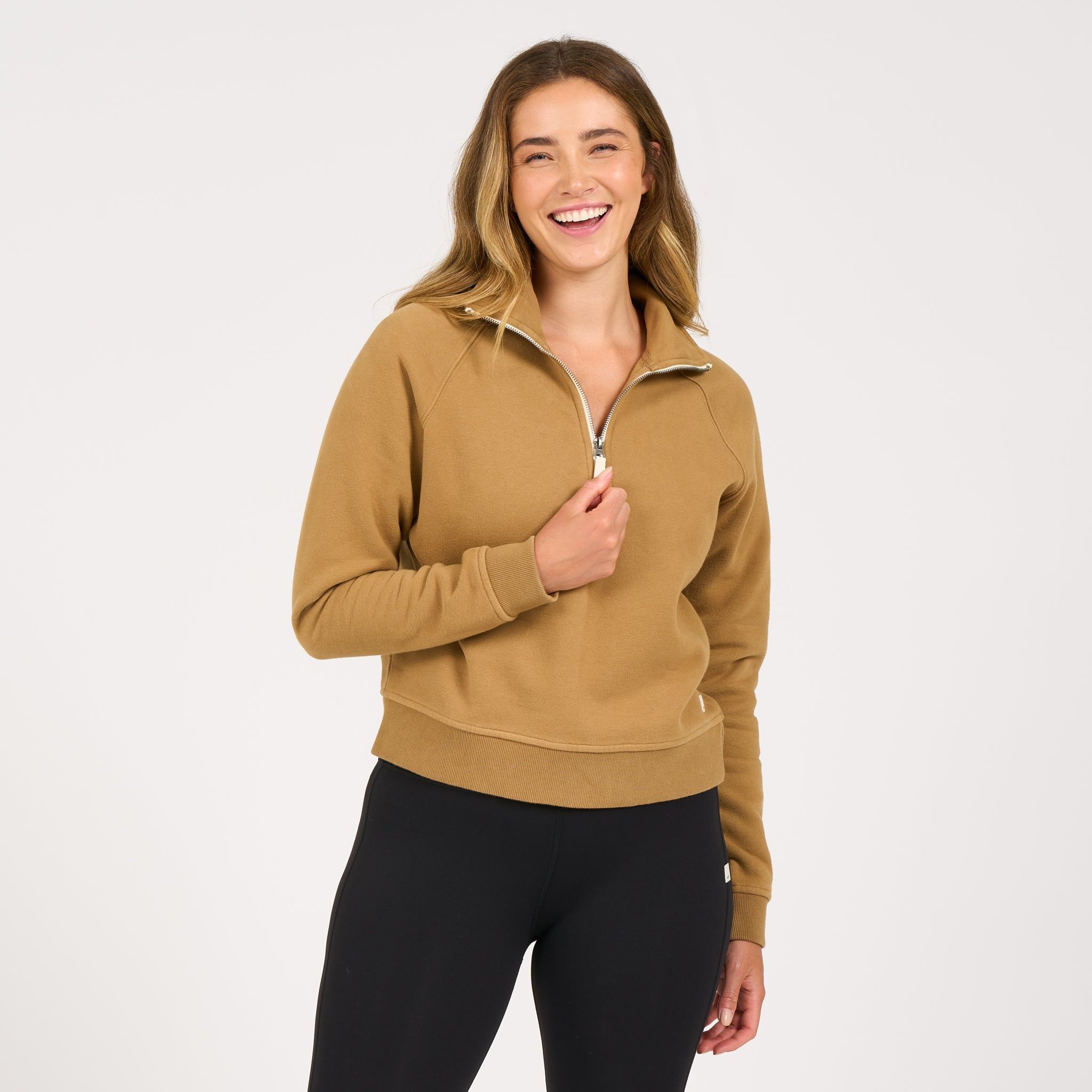 Restore Half Zip | Wheat sold by Vuori product image thumbnail 2