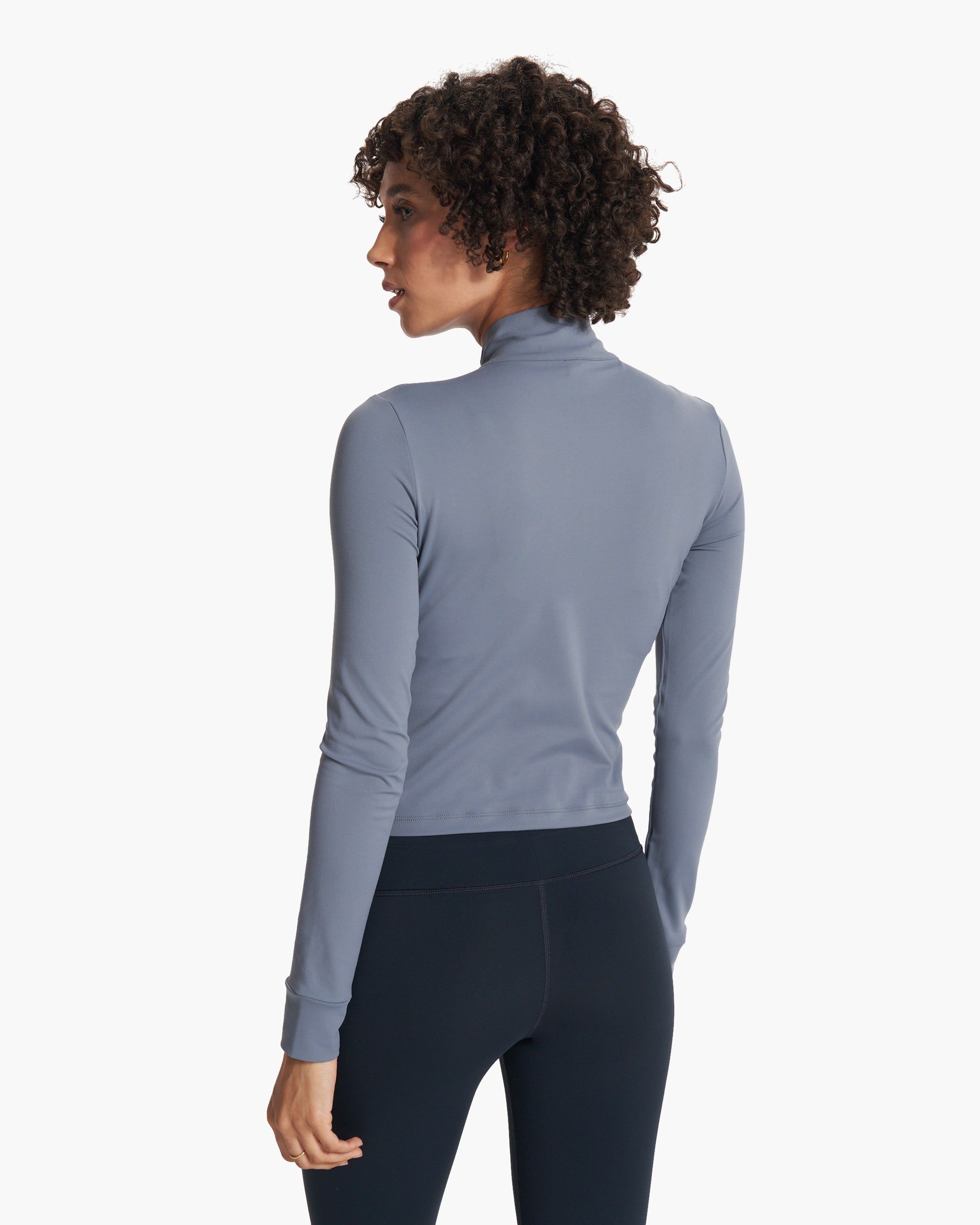 Studio Half Zip | Light Azure sold by Vuori product image thumbnail 4