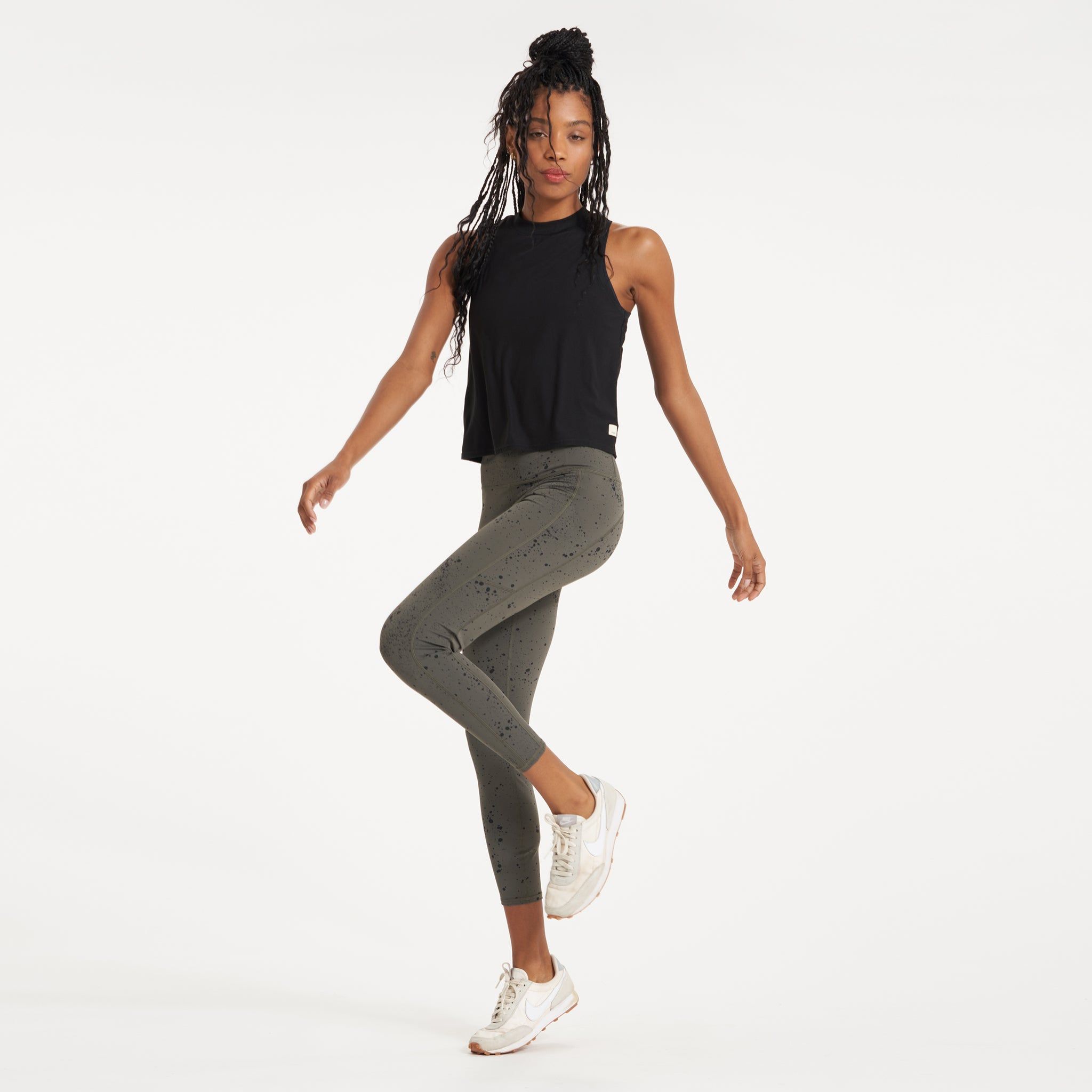 Stride Legging | Oregano Splatter sold by Vuori product image thumbnail 5