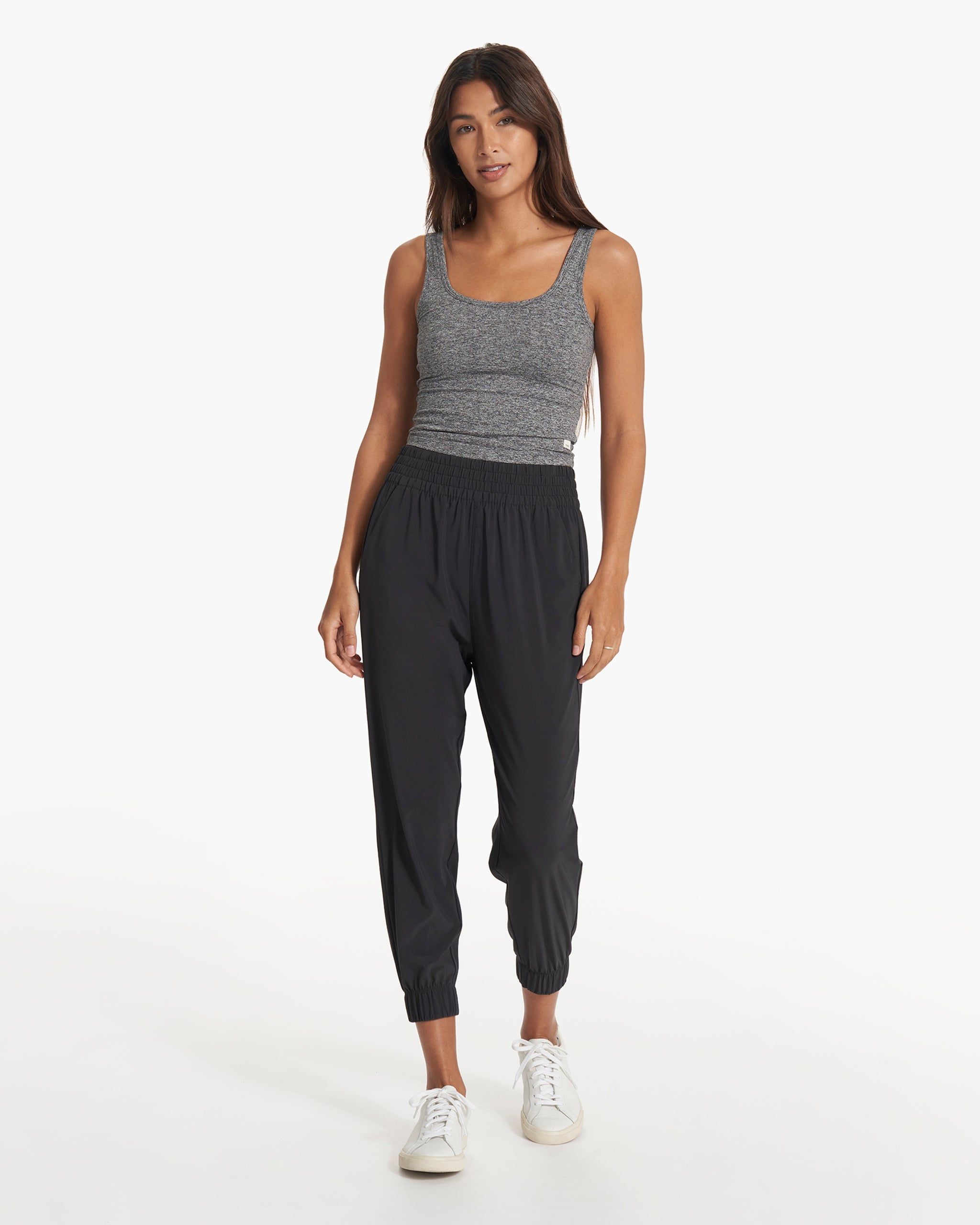 Halo Essential Tank | Heather Grey sold by Vuori product image thumbnail 6