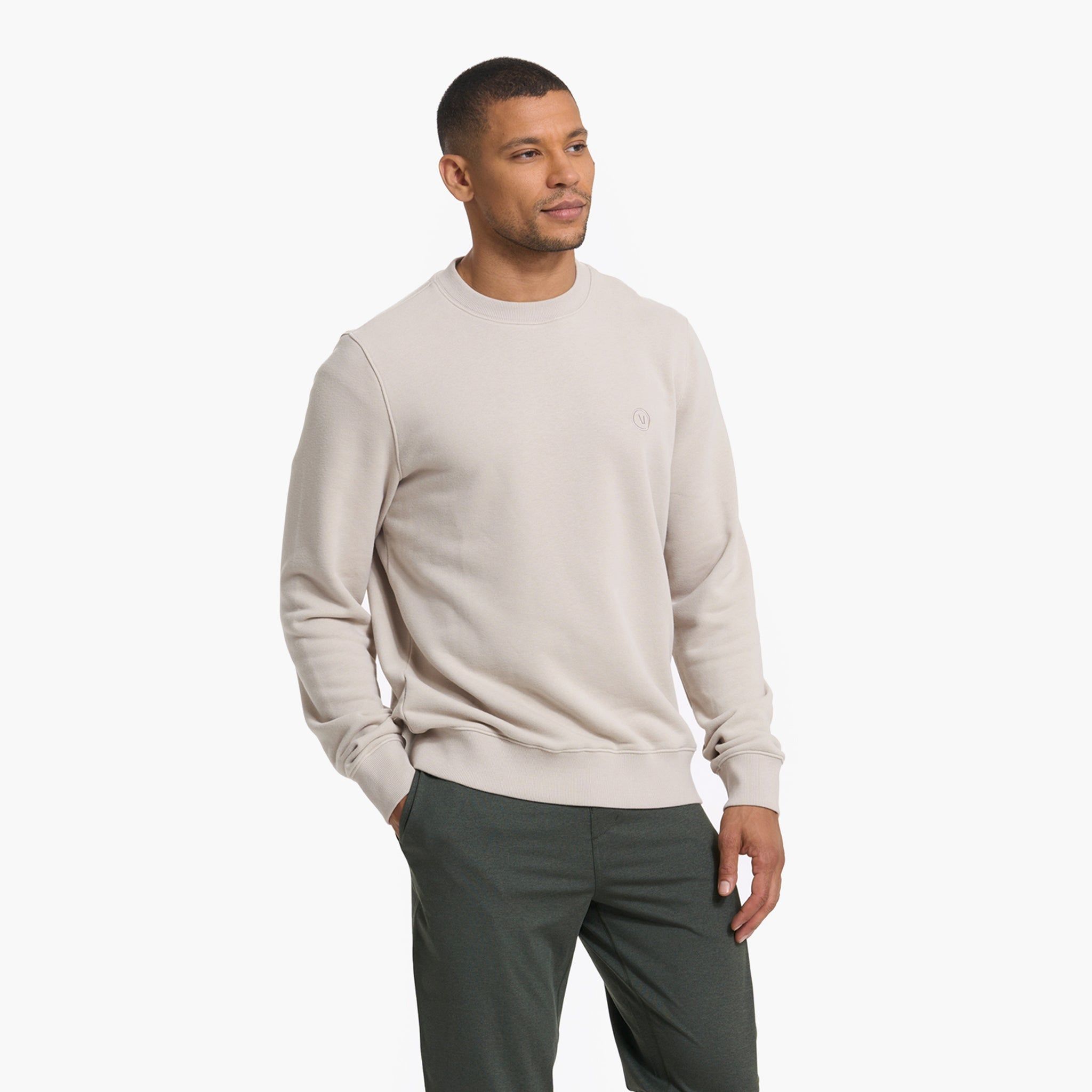 Cypress Crew | Dark Salt sold by Vuori product image thumbnail 2