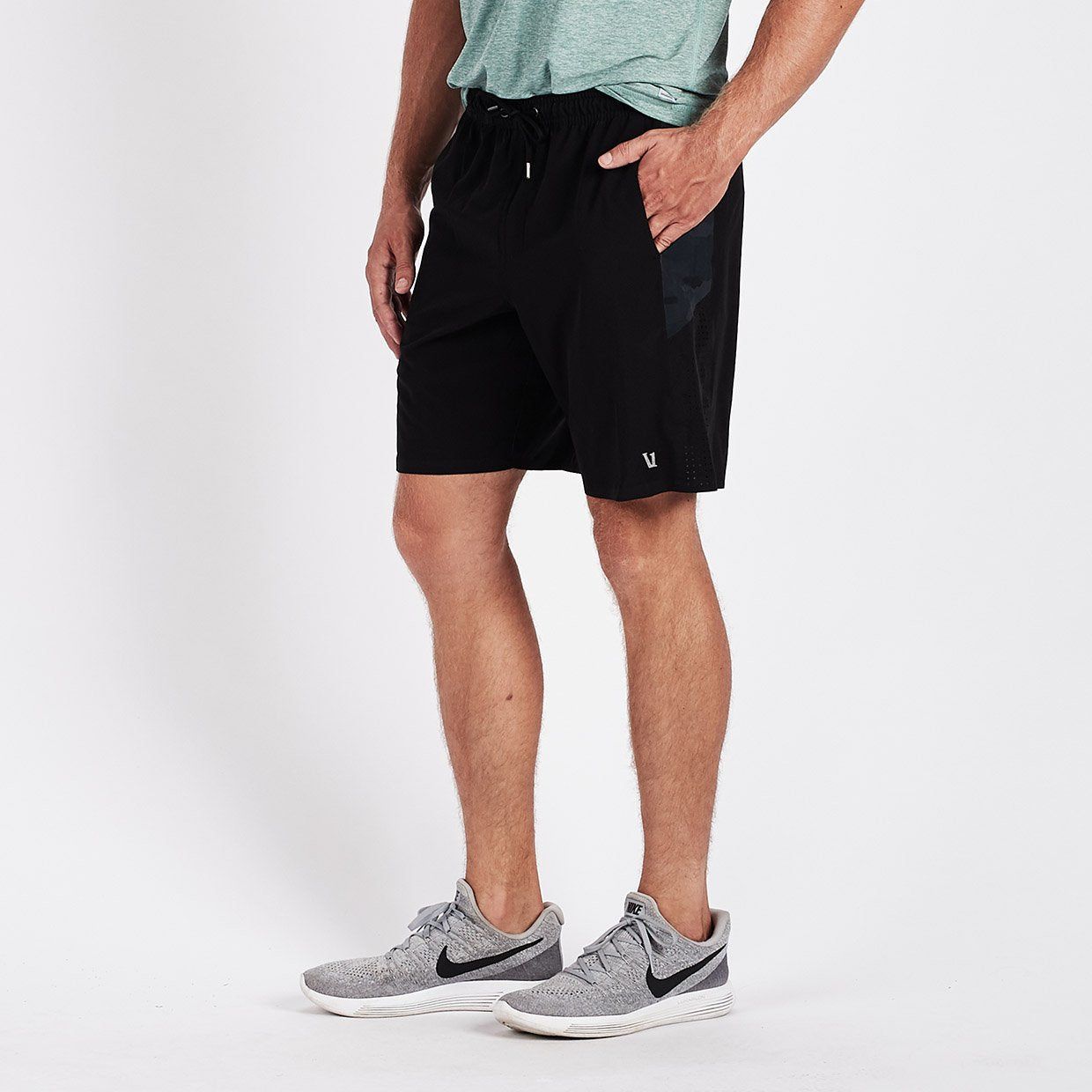 Future Short | Black / Black-Camo sold by Vuori product image thumbnail 3