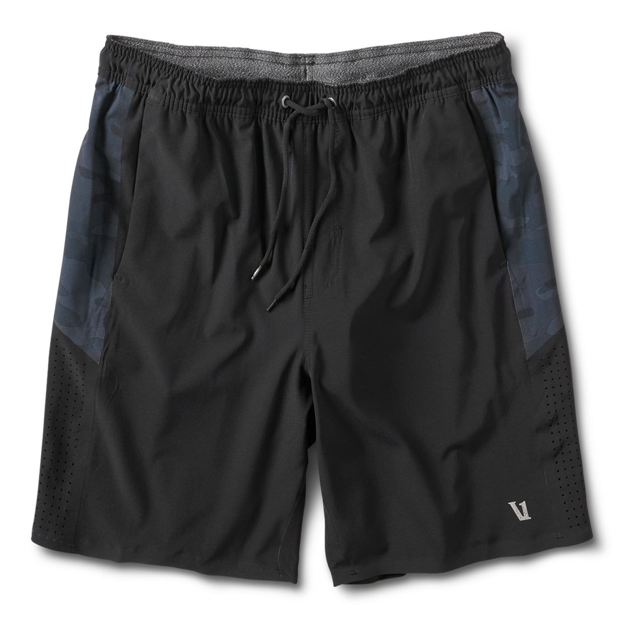 Future Short | Black / Black-Camo sold by Vuori