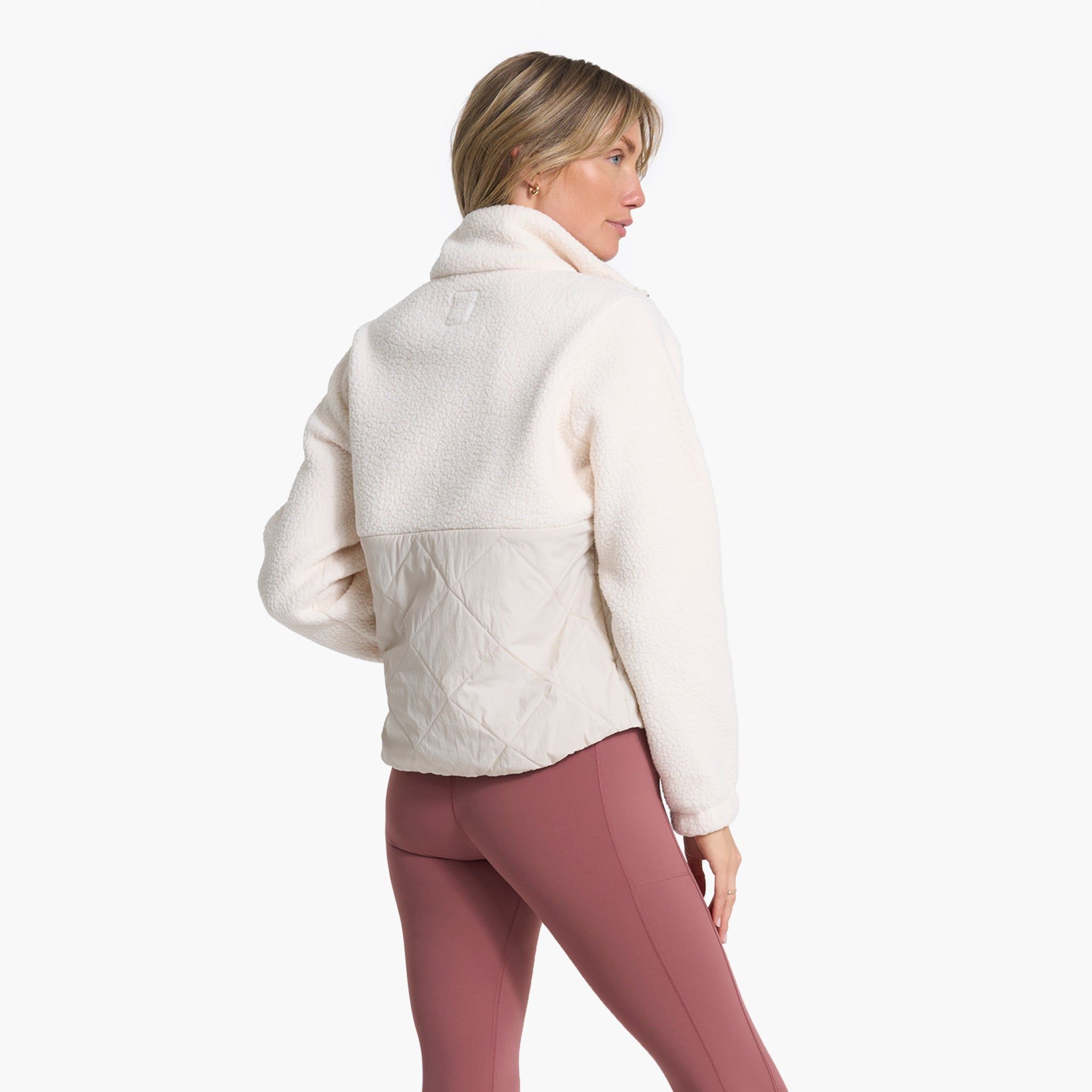 Highlands Sherpa Jacket | Natural sold by Vuori product image thumbnail 3