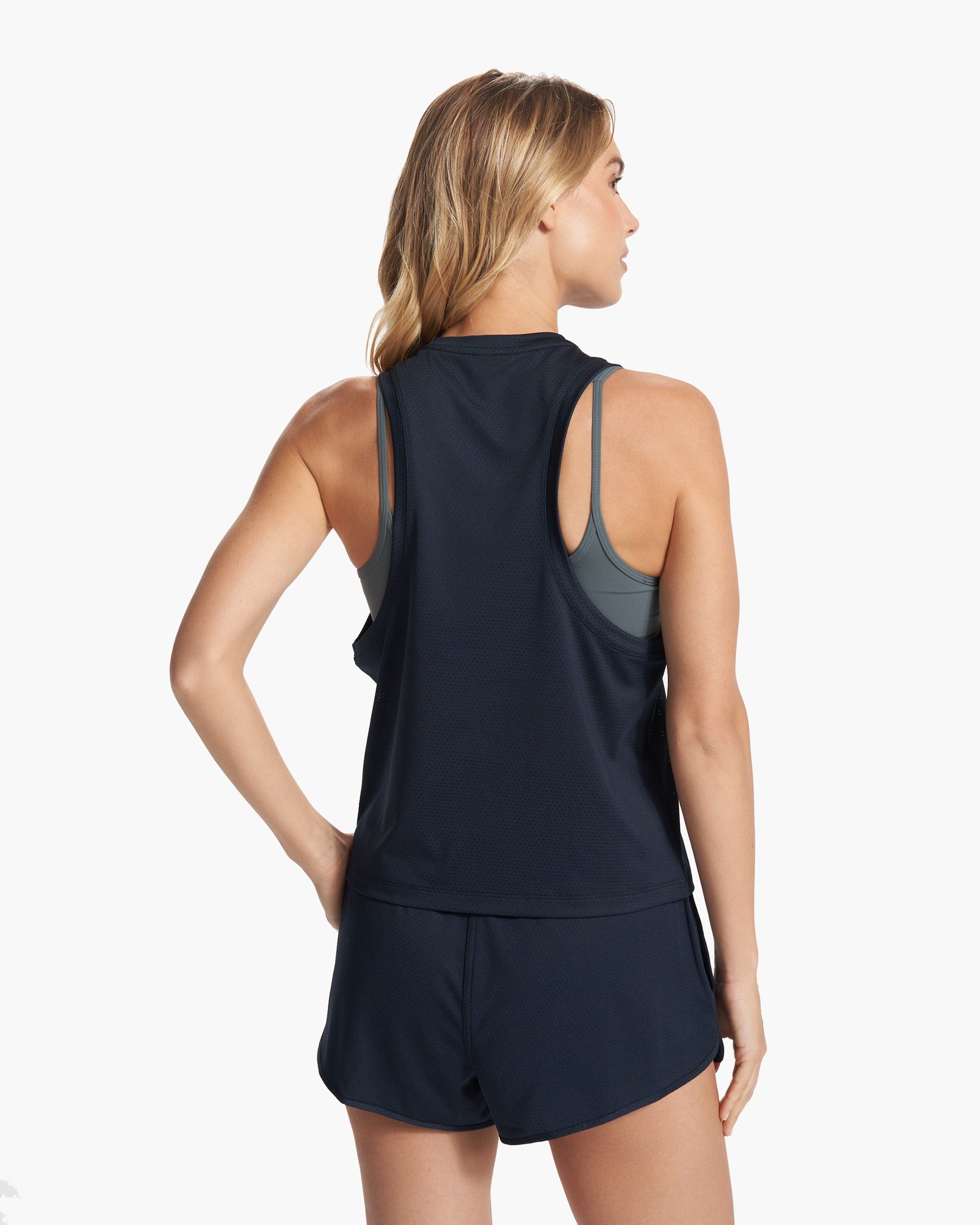 Micro Mesh Tank | Ink sold by Vuori product image thumbnail 4