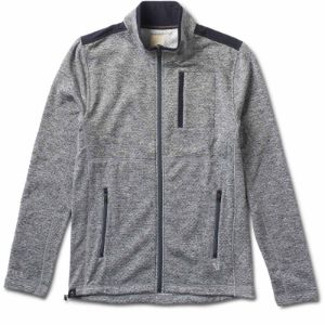 Geo Performance Jacket | Heather Grey sold by Vuori