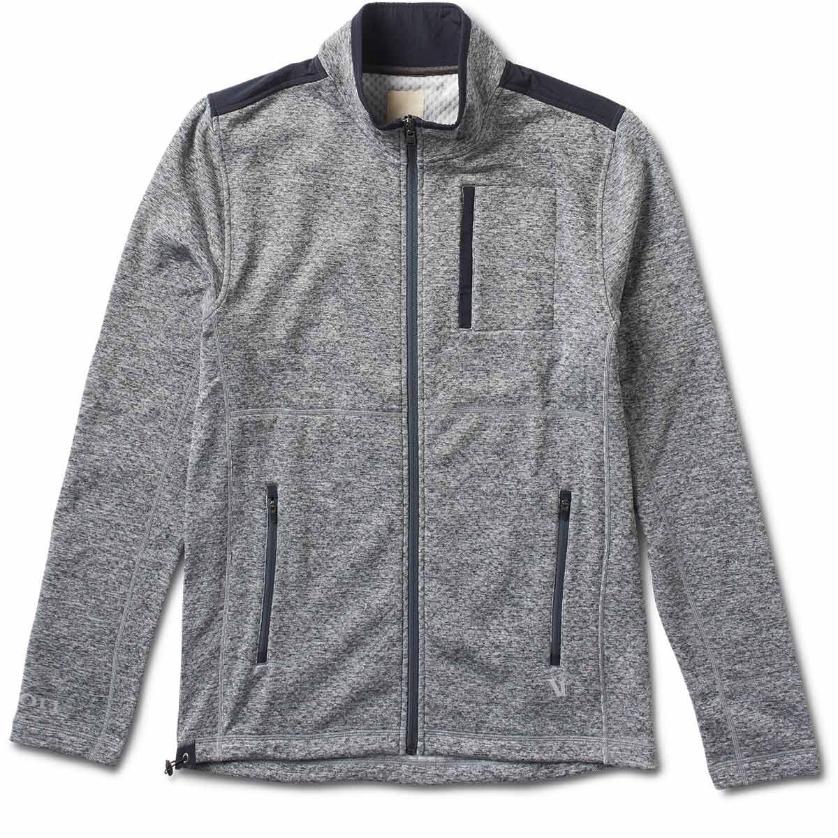 Geo Performance Jacket | Heather Grey sold by Vuori