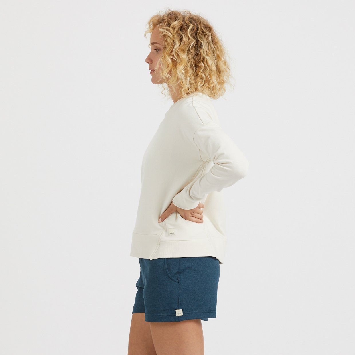 Shiloh Pullover | Natural sold by Vuori product image thumbnail 2