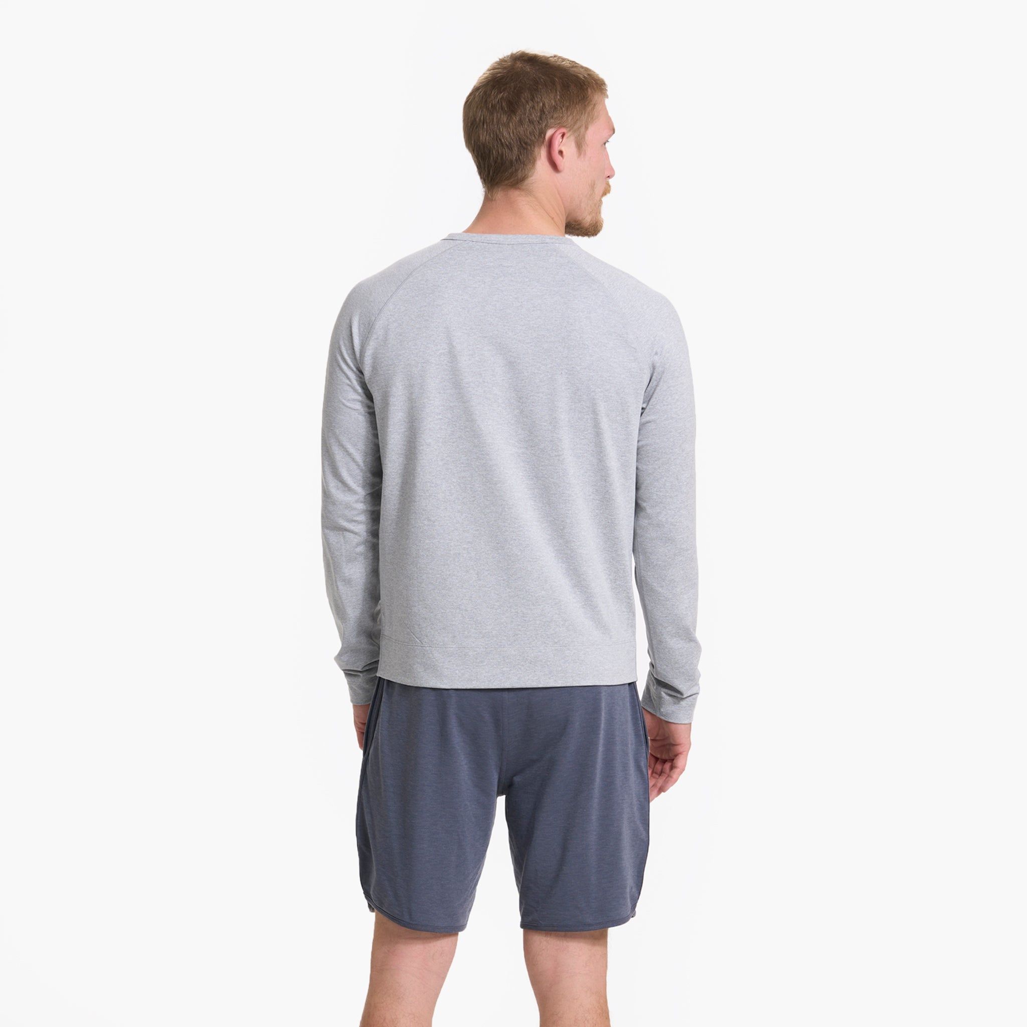 Austin Sweatshort | Azure Heather sold by Vuori product image thumbnail 6