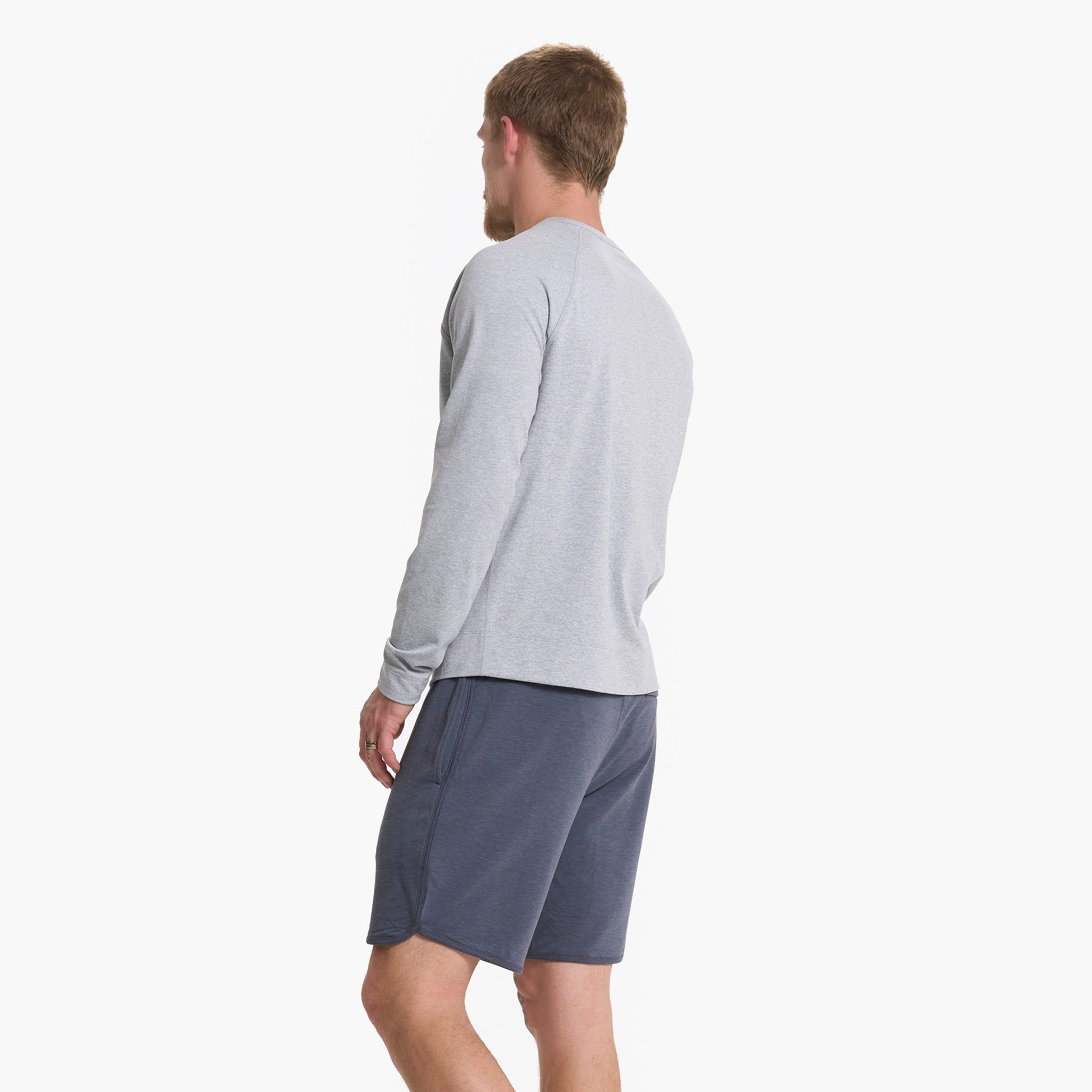 Austin Sweatshort | Azure Heather sold by Vuori product image thumbnail 4