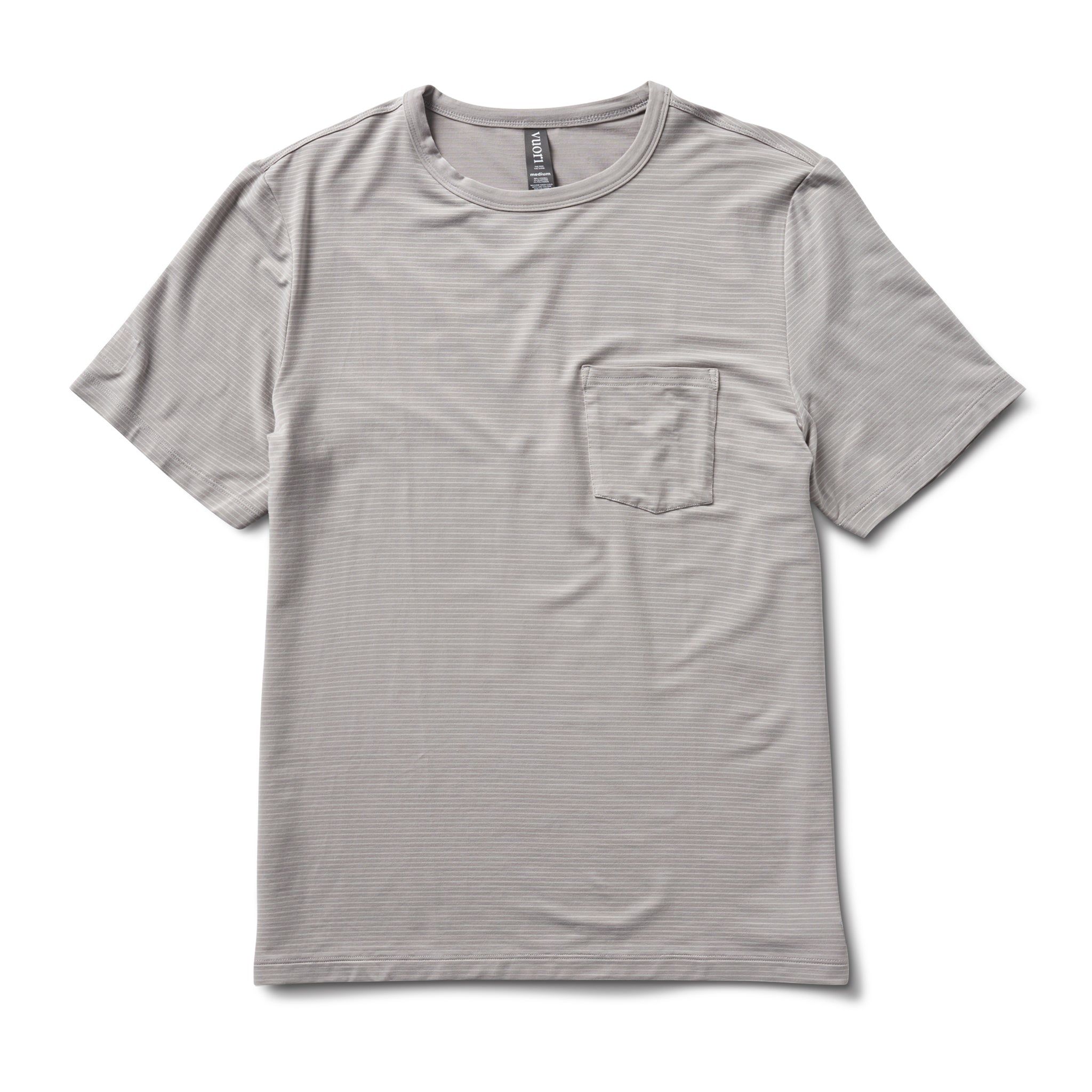 Linear Tech Tee | Fog sold by Vuori