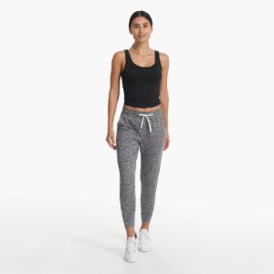 Halo Essential Tank | Black Heather sold by Vuori