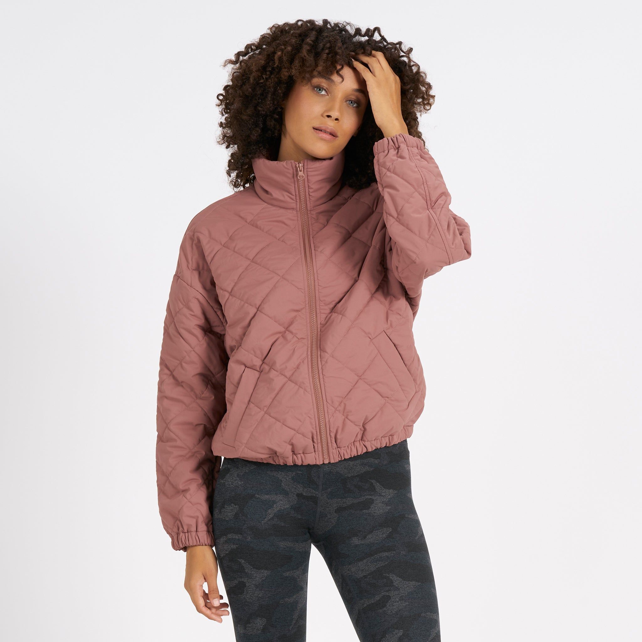 Echo Insulated Bomber | Terracotta sold by Vuori product image thumbnail 2