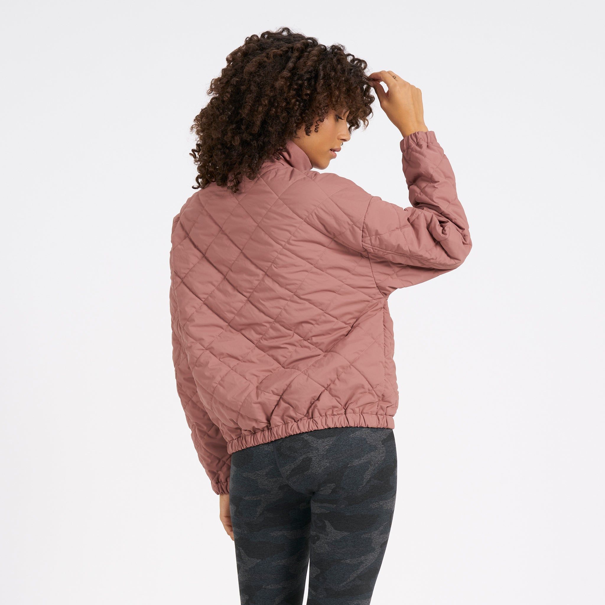 Echo Insulated Bomber | Terracotta sold by Vuori product image thumbnail 3