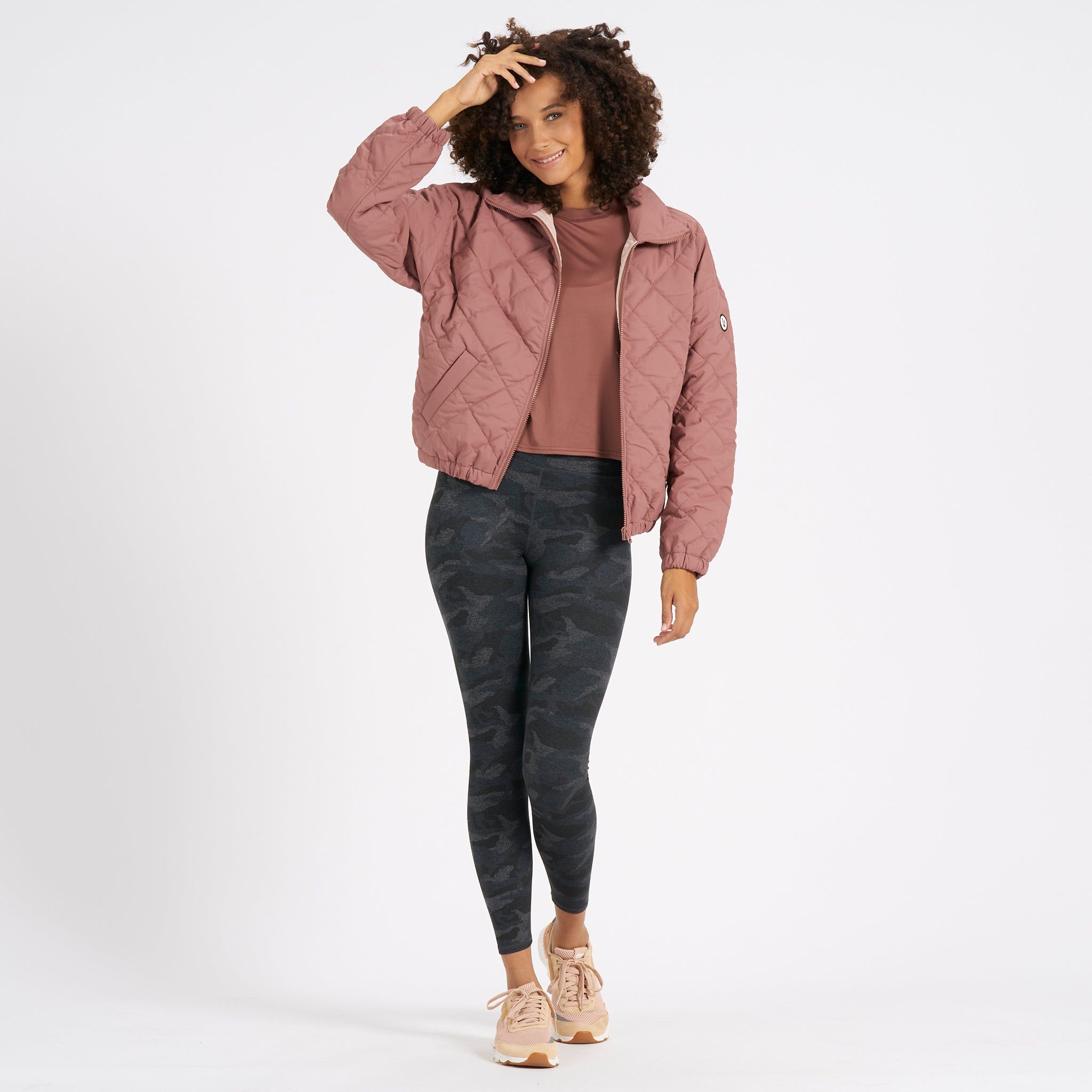 Echo Insulated Bomber | Terracotta sold by Vuori product image thumbnail 5