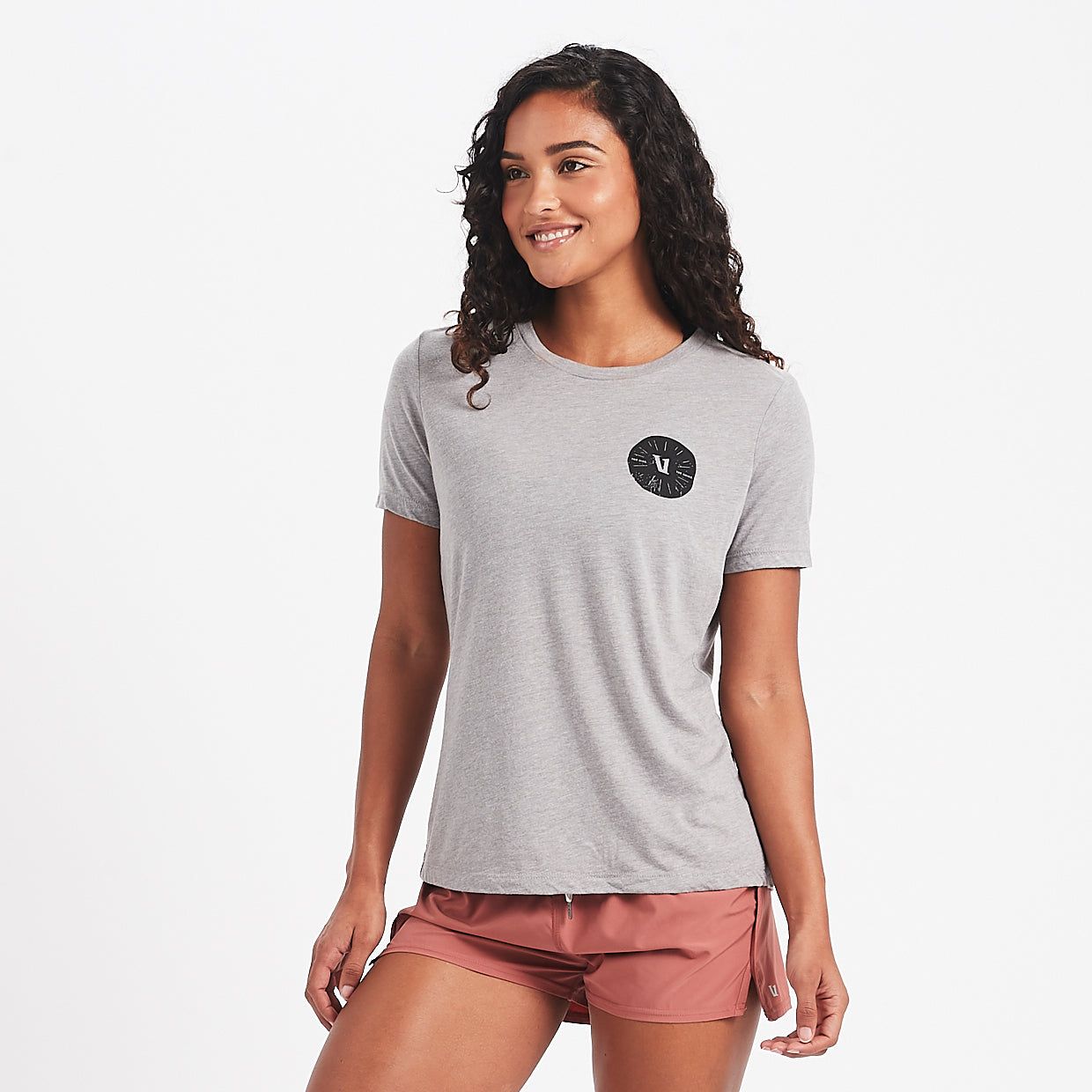 Sand Dollar Tee | Heather Grey sold by Vuori