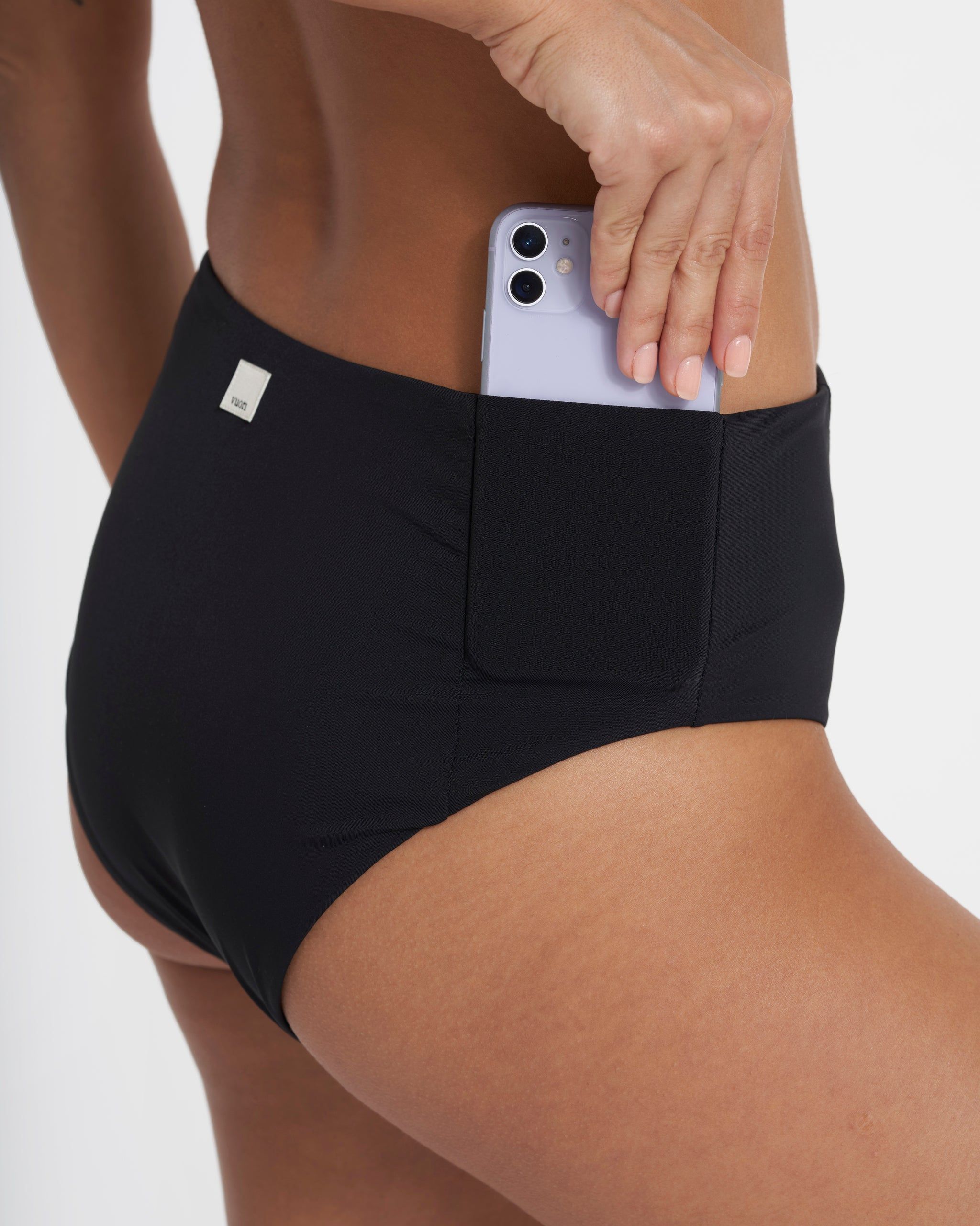 Dune Bikini Bottom | Black sold by Vuori product image thumbnail 5