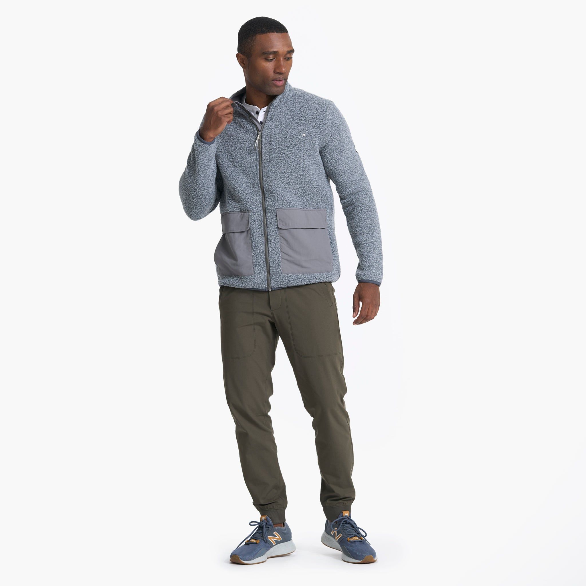 Idyllwild Sherpa Jacket | Heather Grey sold by Vuori product image thumbnail 5