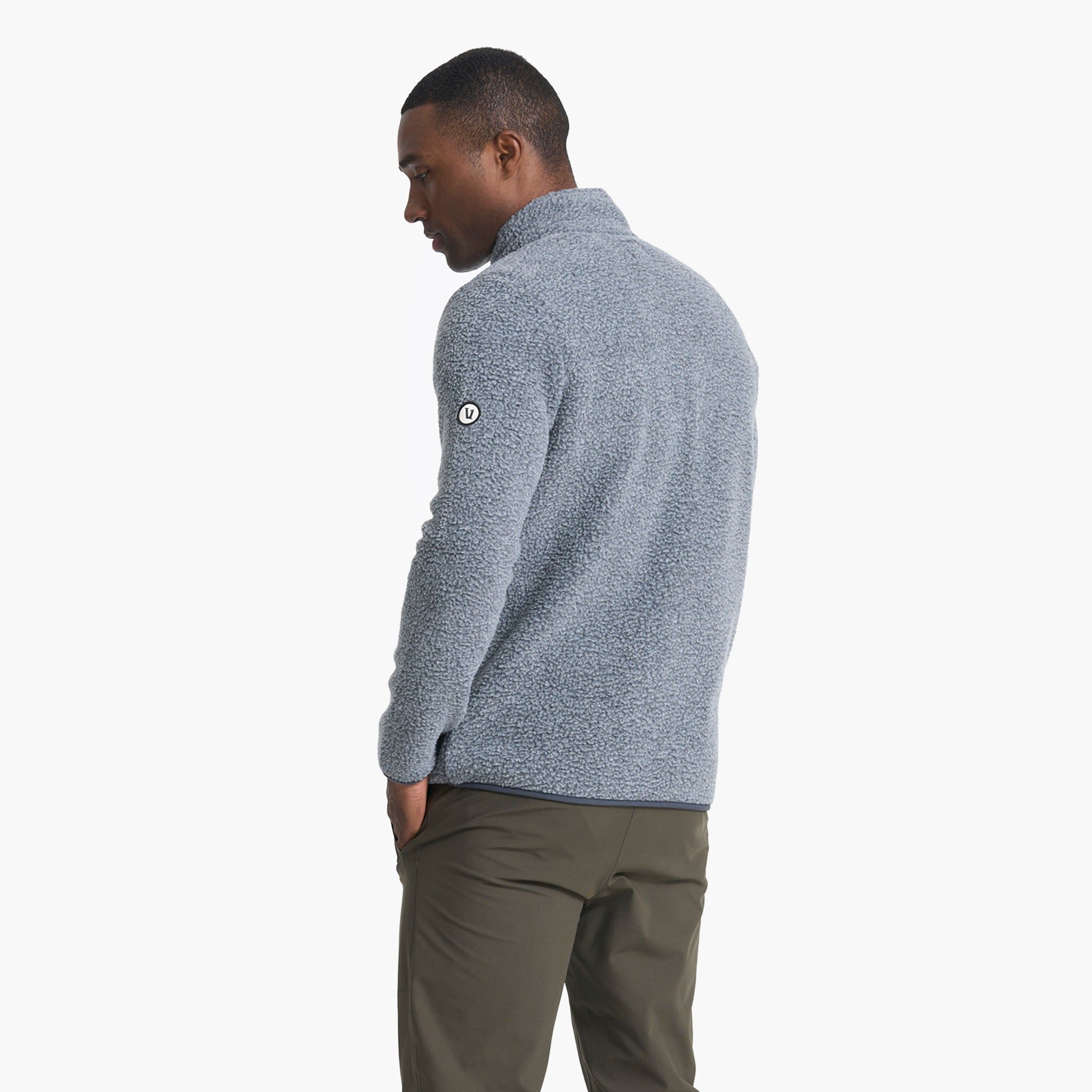 Idyllwild Sherpa Jacket | Heather Grey sold by Vuori product image thumbnail 4