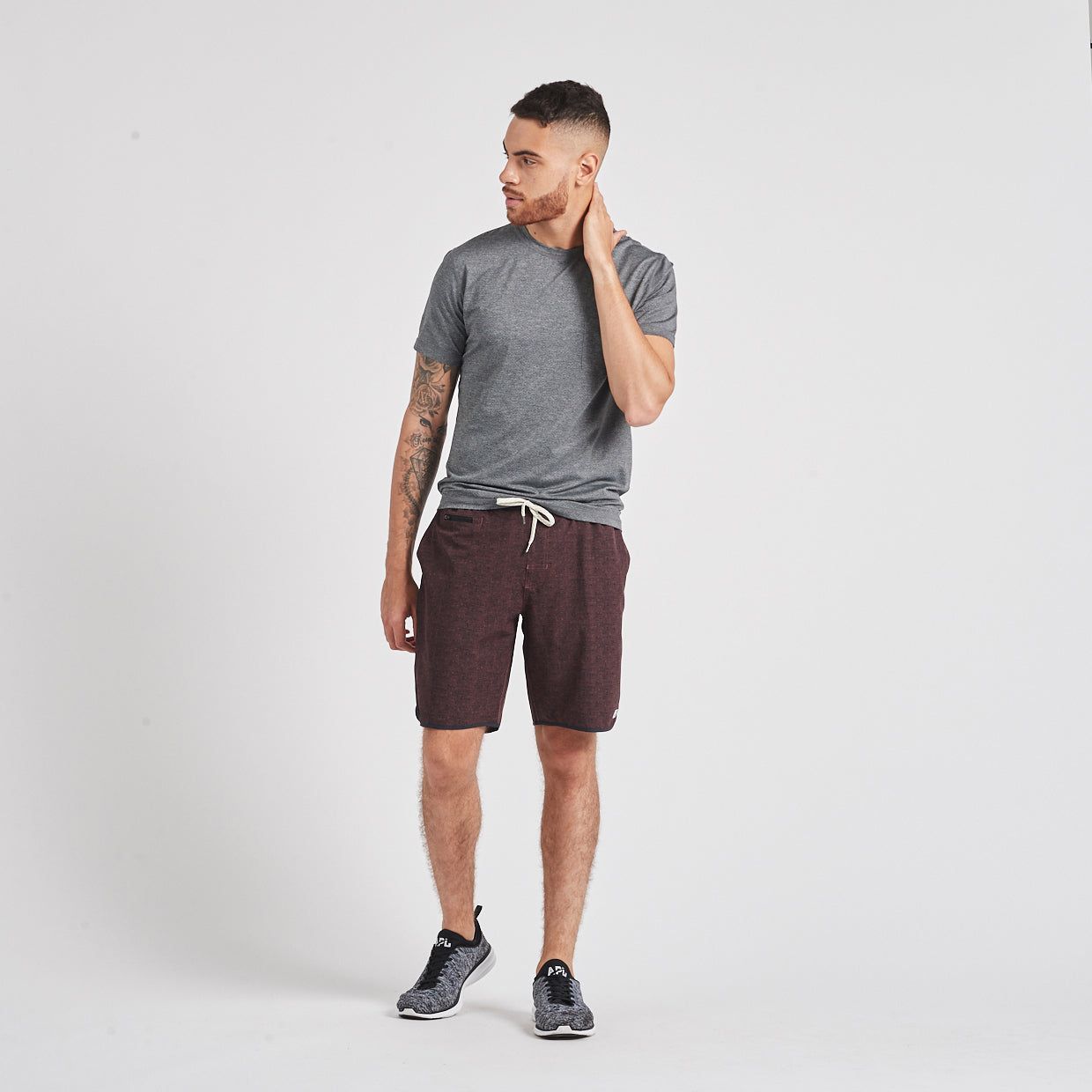 Banks Short | Fig Twill Texture sold by Vuori product image thumbnail 5