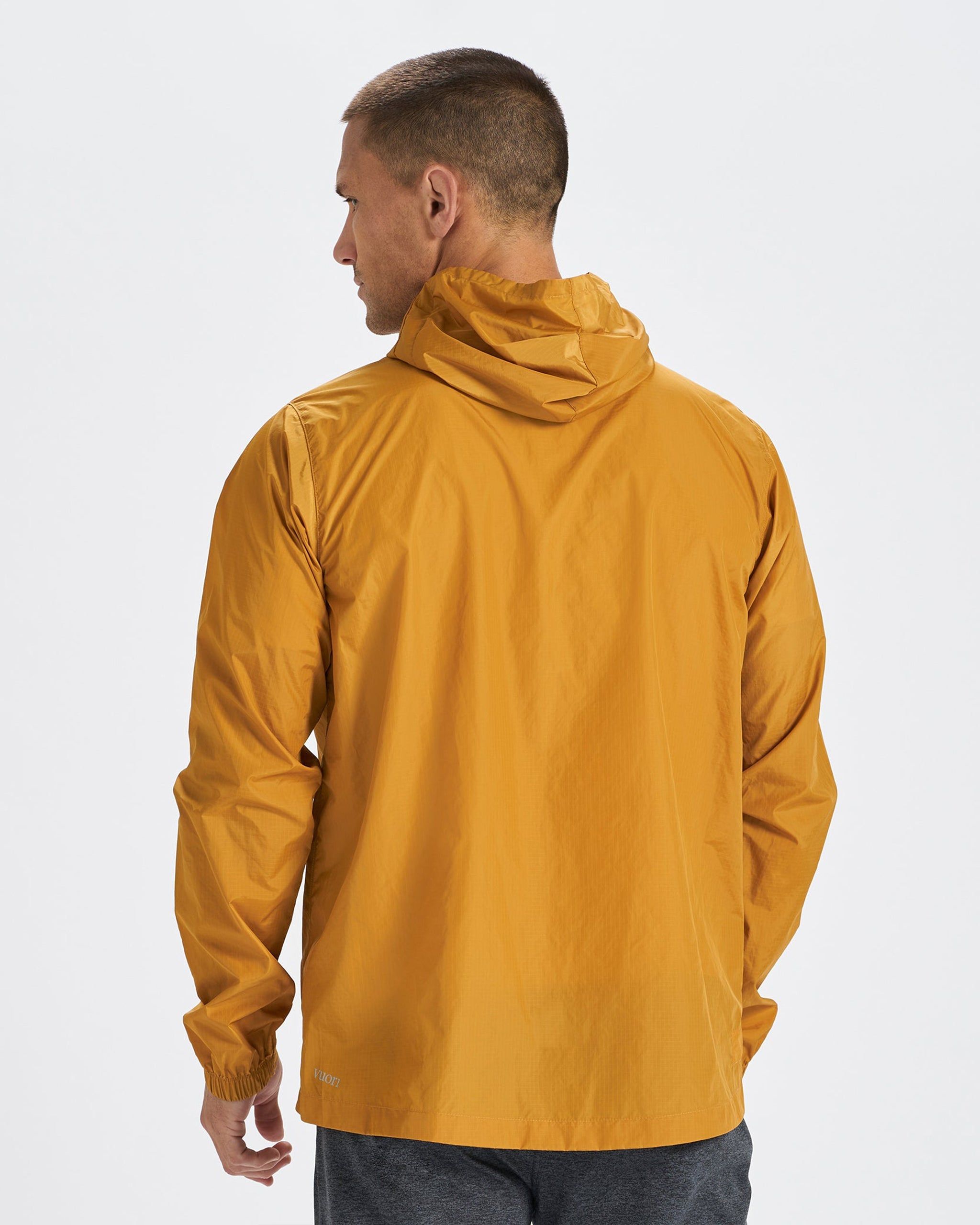 Daybreak Windbreaker | Cognac sold by Vuori product image thumbnail 3