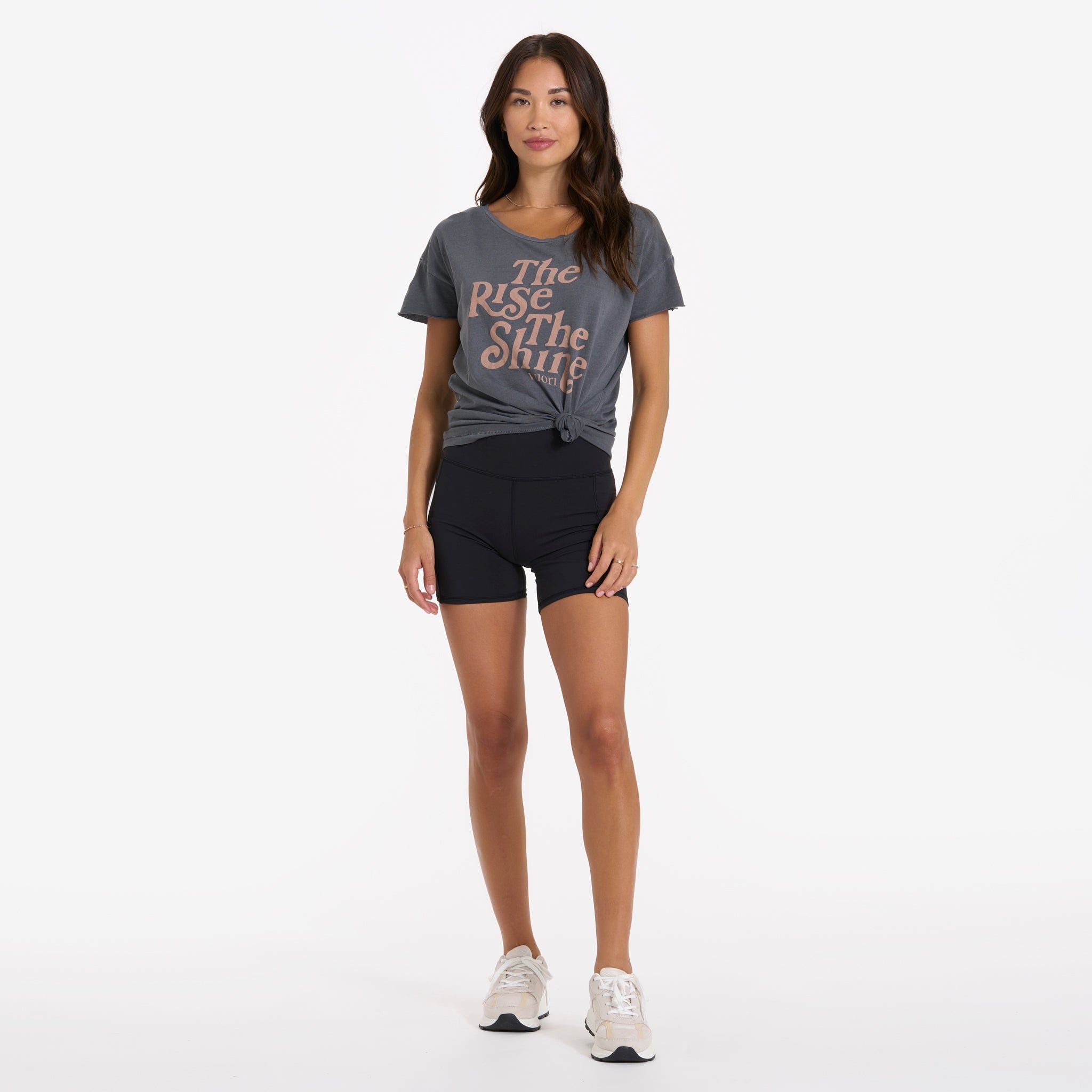 Womens TRTS Tee | Charcoal sold by Vuori product image thumbnail 3
