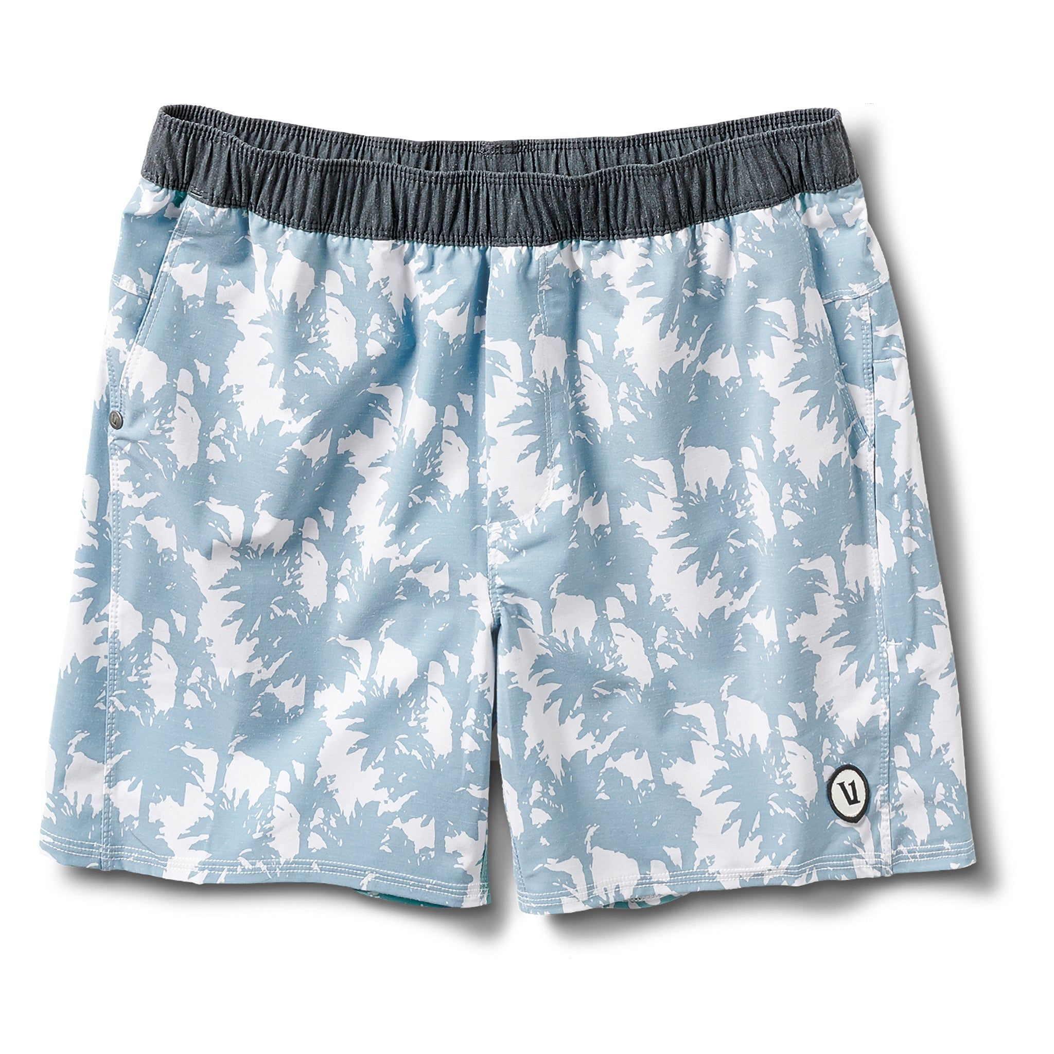 Cape Short | Seaglass Multi Palm sold by Vuori