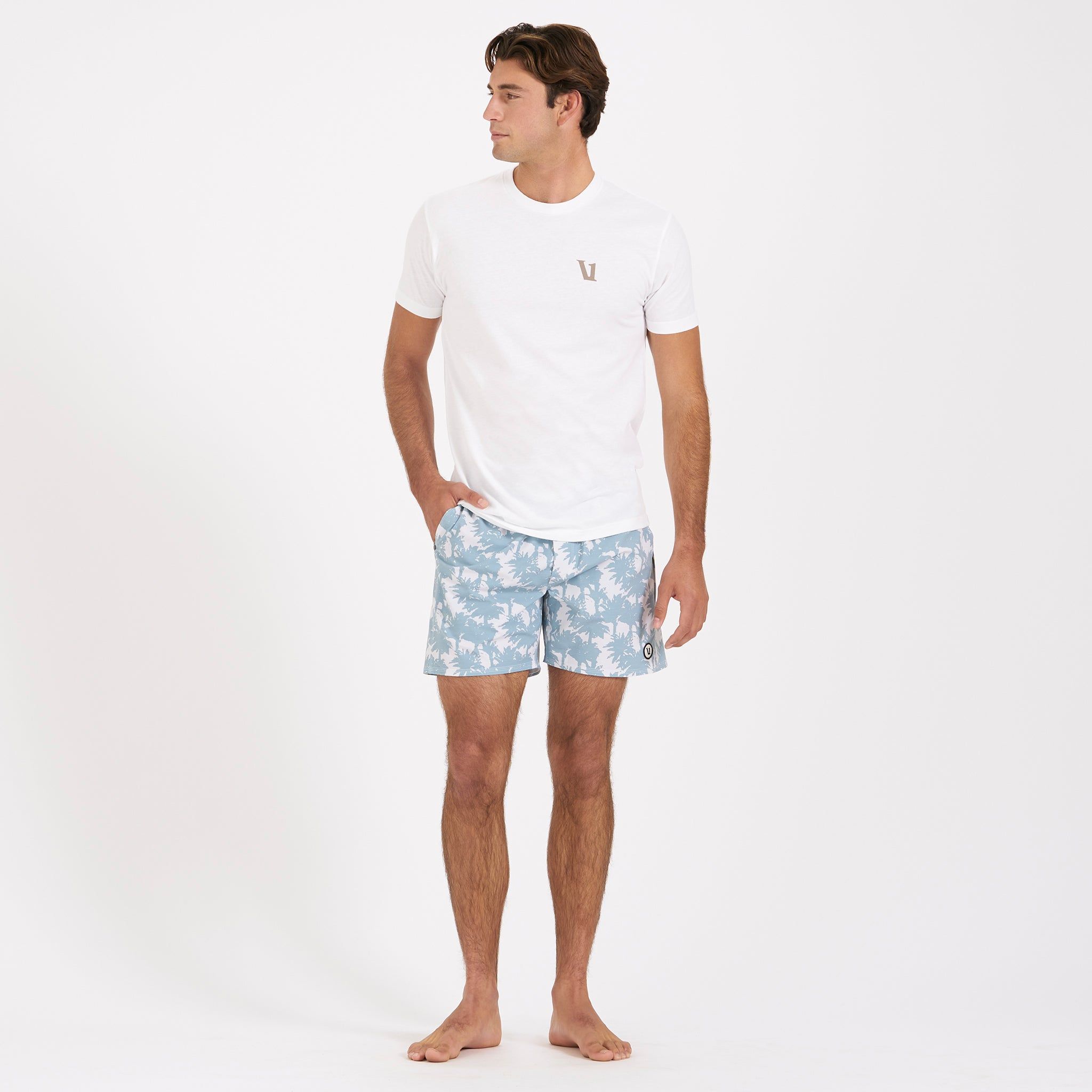 Cape Short | Seaglass Multi Palm sold by Vuori product image thumbnail 5