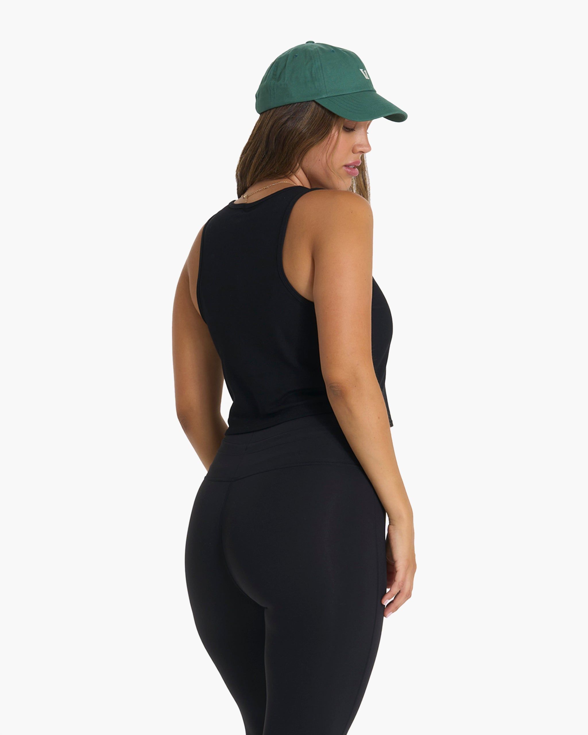 Cove Crop Tank | Black sold by Vuori product image thumbnail 6