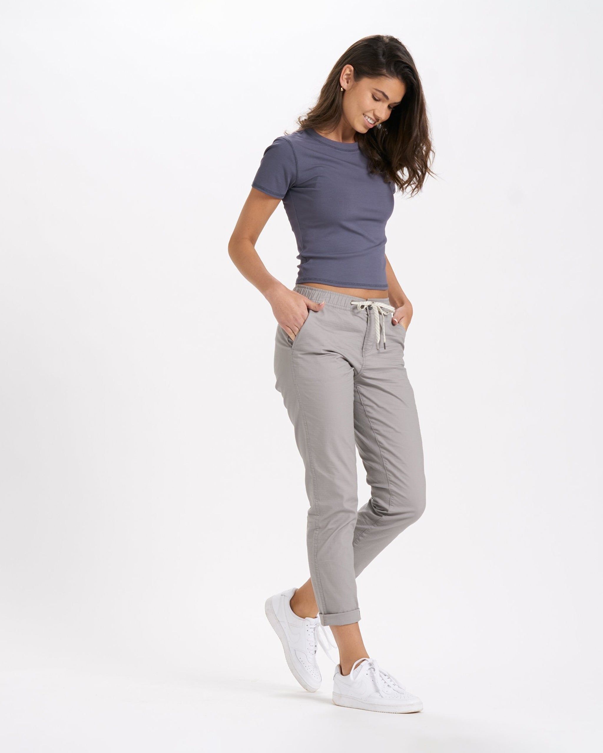 Womens Ripstop Pant | Fog sold by Vuori product image thumbnail 5