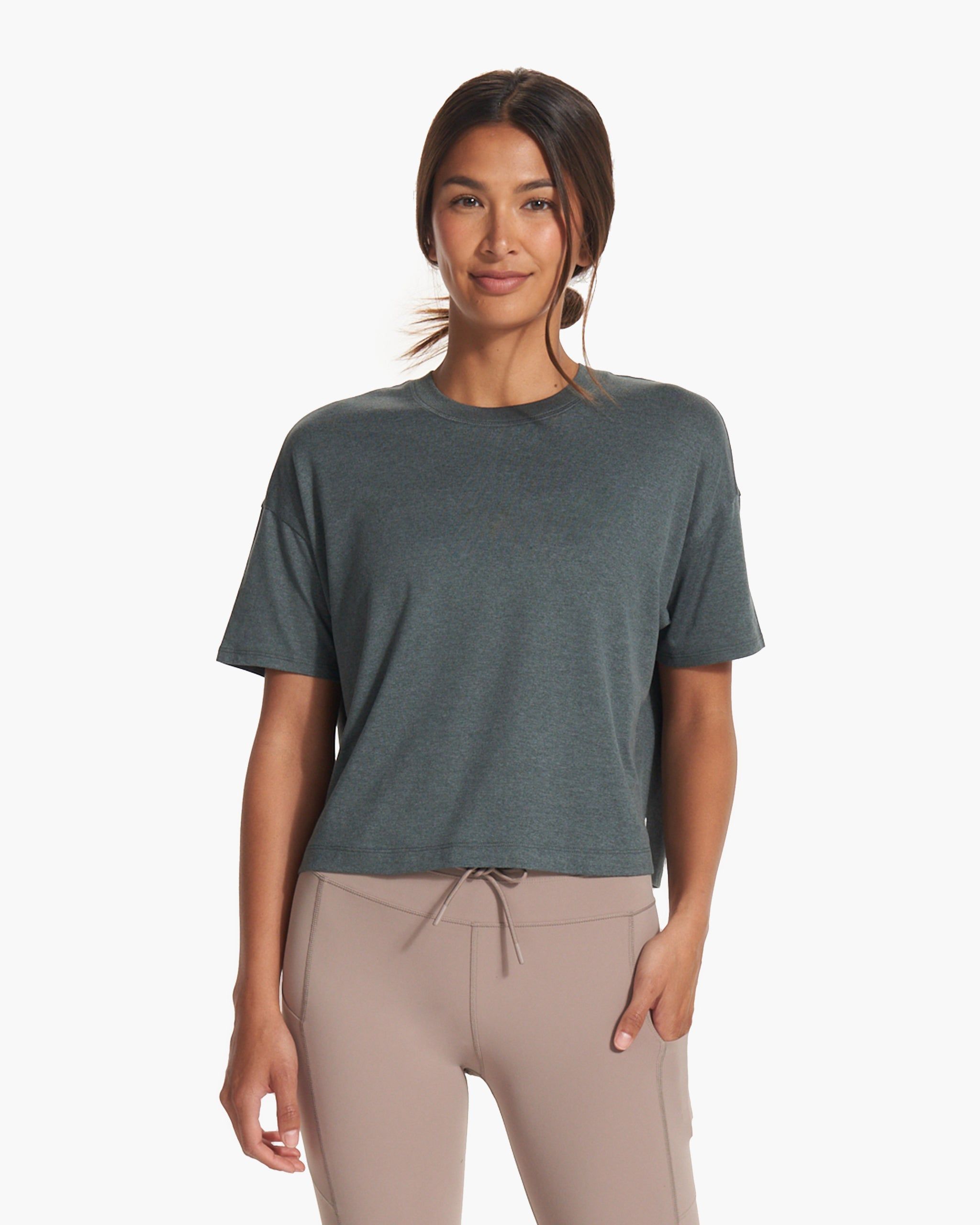 Energy Tee | Cape Heather sold by Vuori product image thumbnail 2