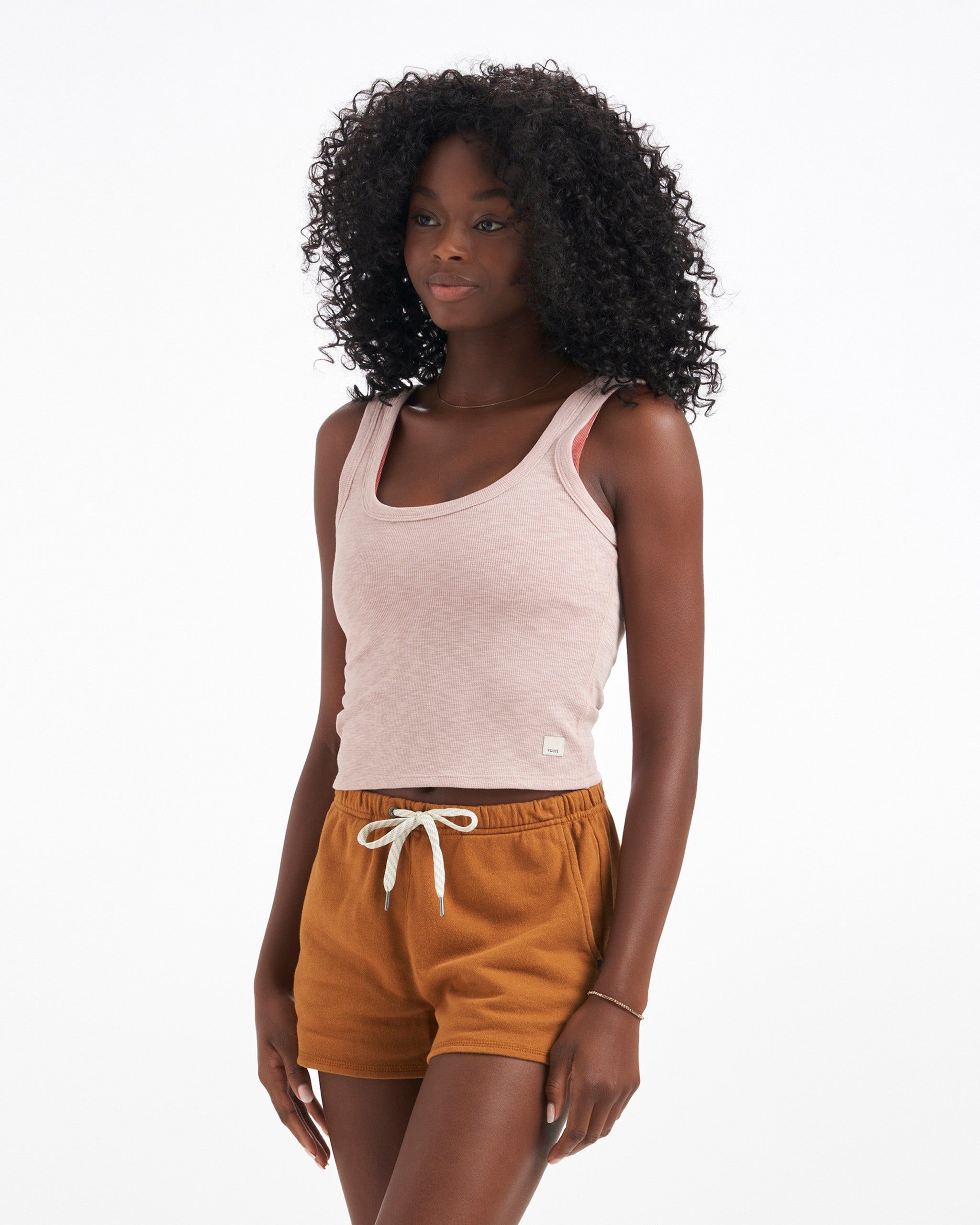 Sunrise Crop Tank | Dogwood sold by Vuori product image thumbnail 2
