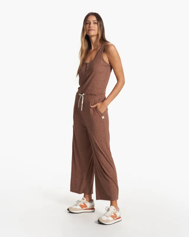 Falls Jumpsuit | Almond Heather sold by Vuori