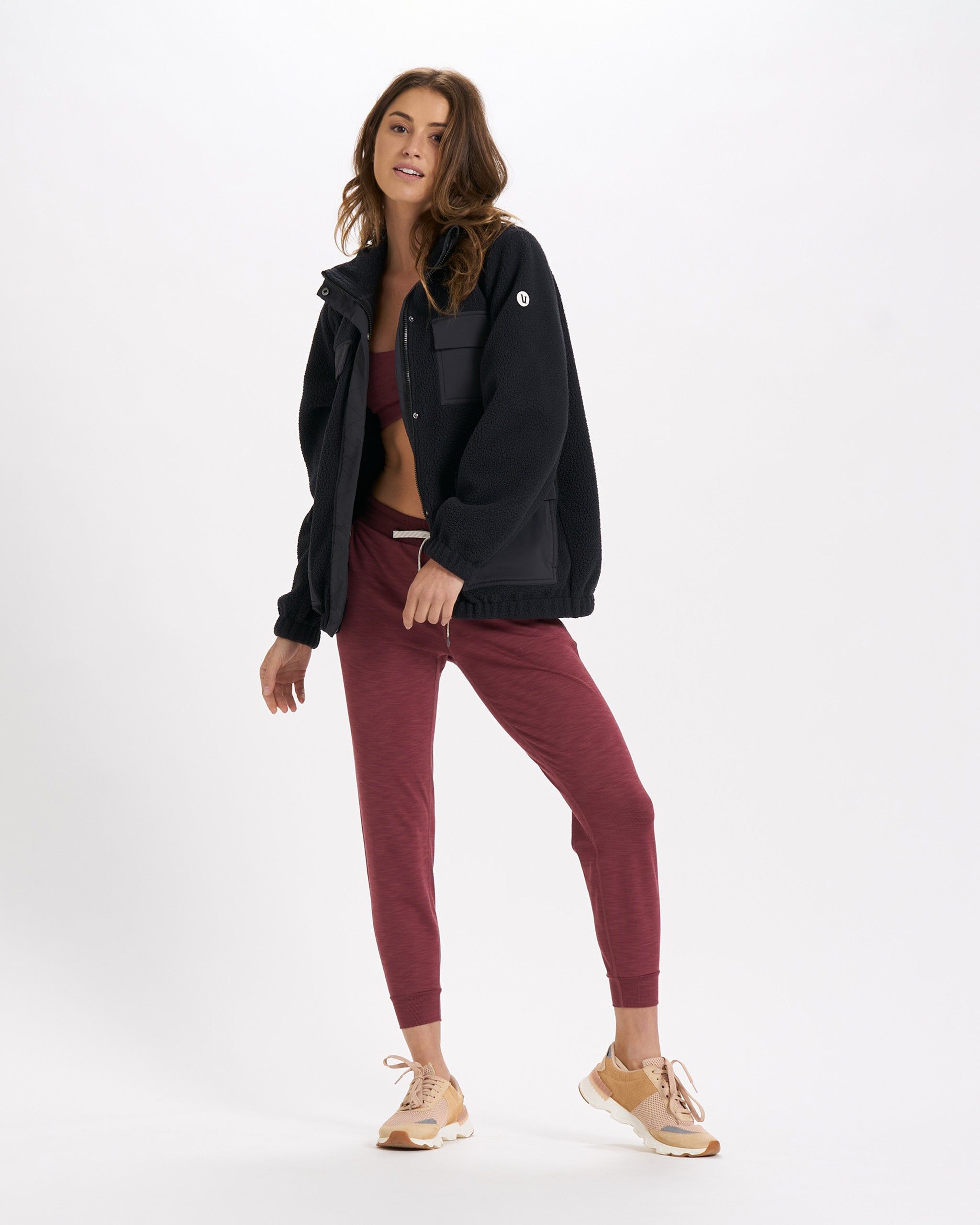 Utility Sherpa Jacket | Black sold by Vuori product image thumbnail 6