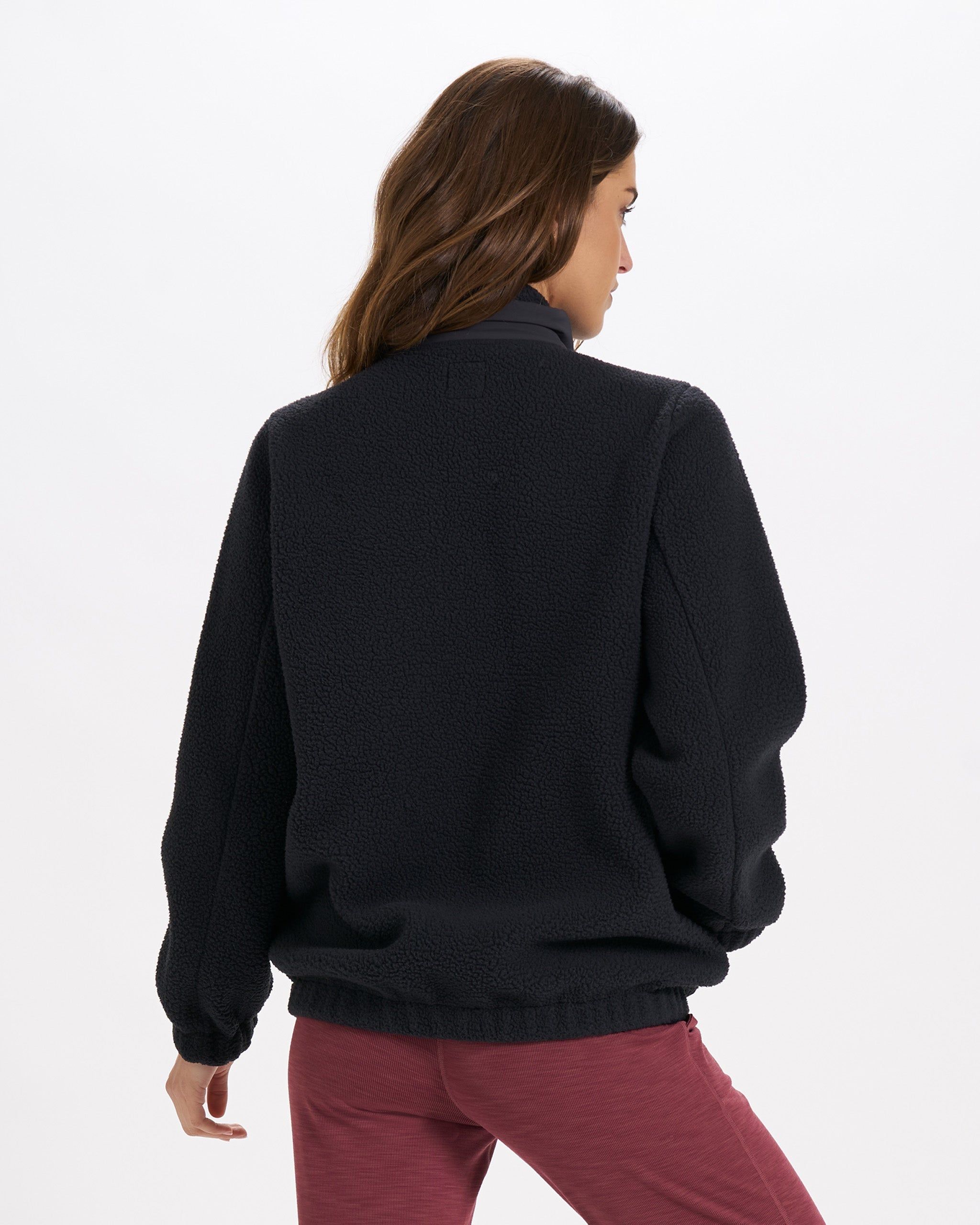 Utility Sherpa Jacket | Black sold by Vuori product image thumbnail 3