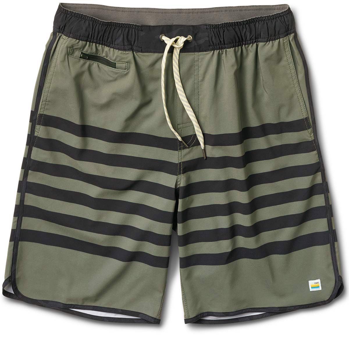 Banks Short | Army Stripe sold by Vuori