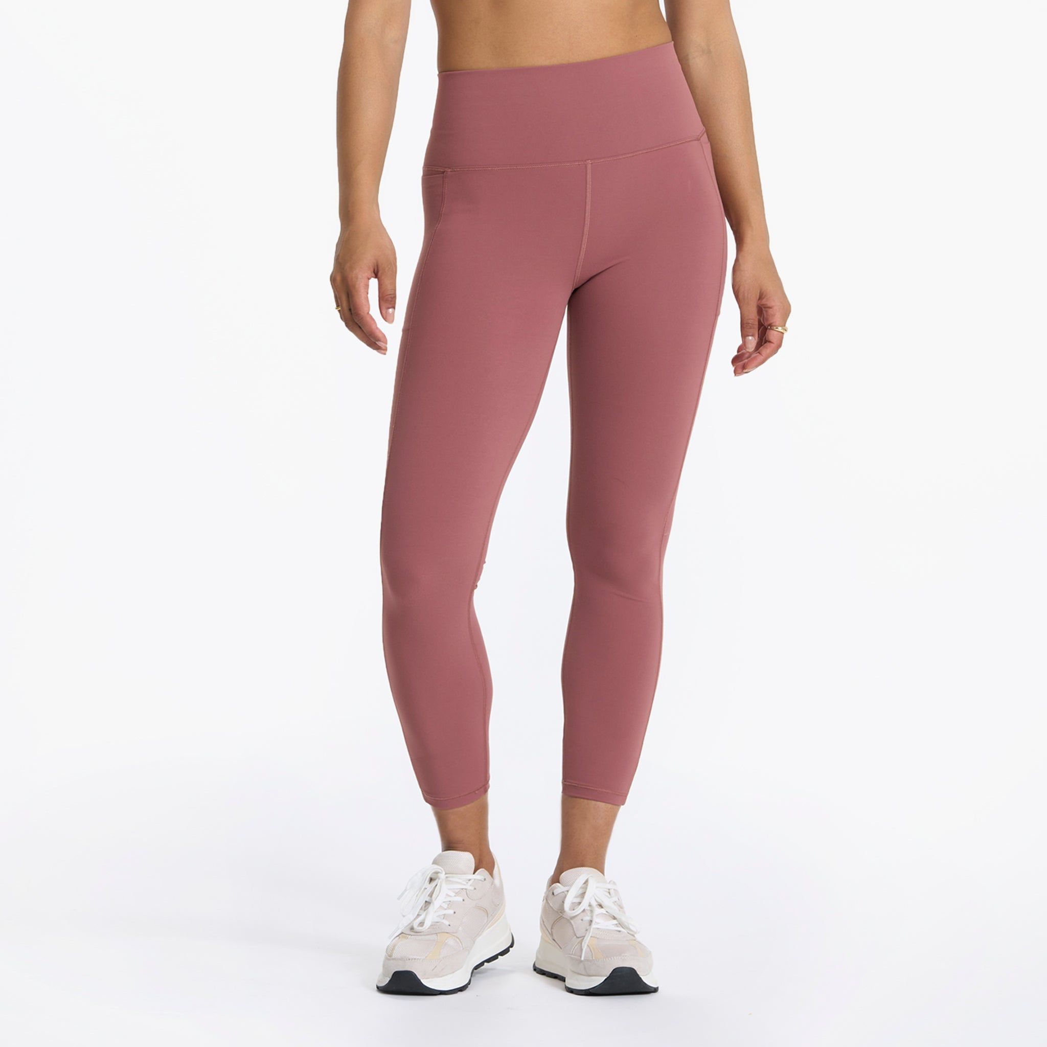 Studio Pocket Legging-Short | Rosewood sold by Vuori product image thumbnail 2
